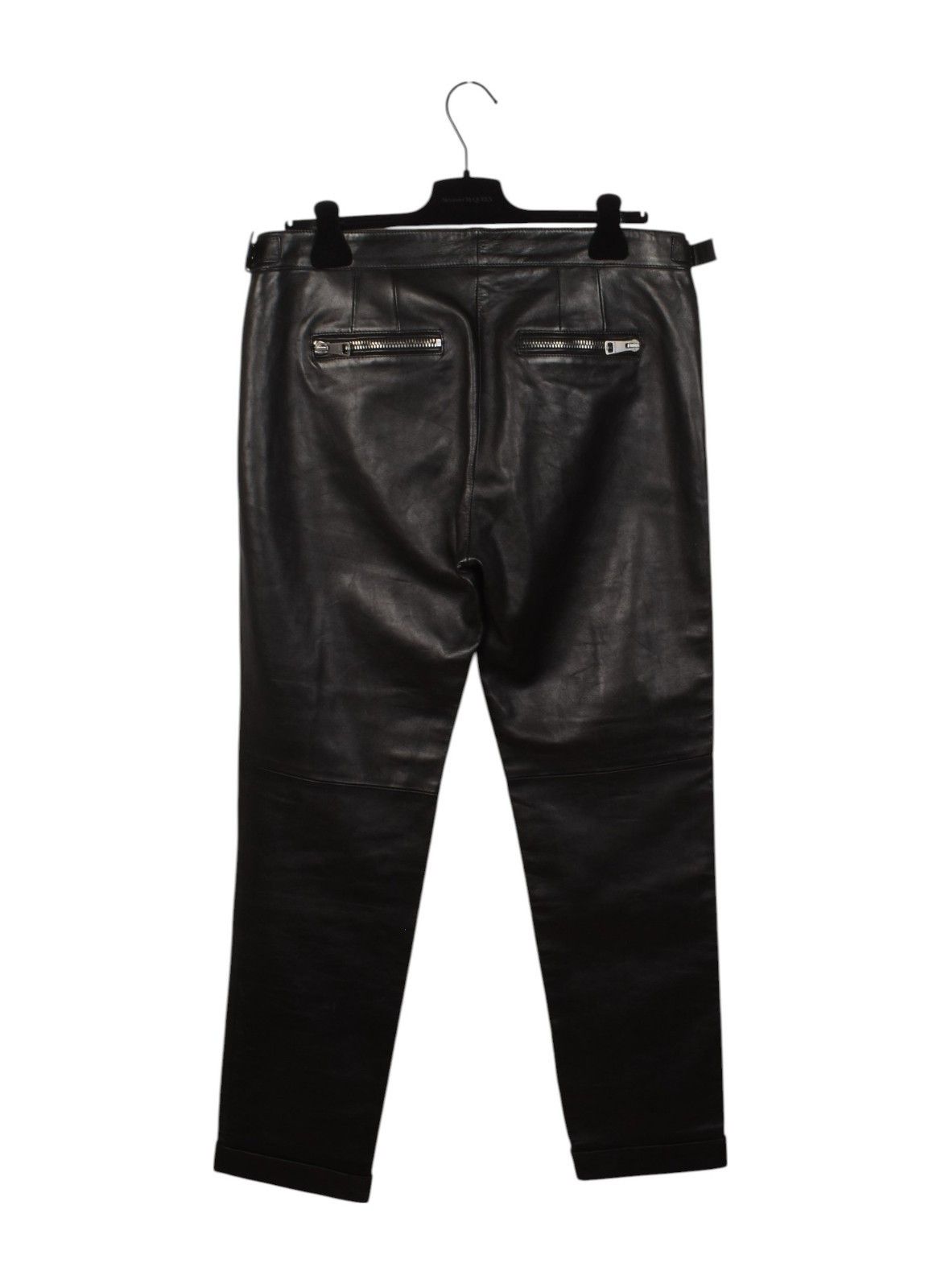 Gucci New Gucci Men Pants Leather Biker Size IT48/M/L, S1486 Size US 32 / EU 48 - 2 Thumbnail