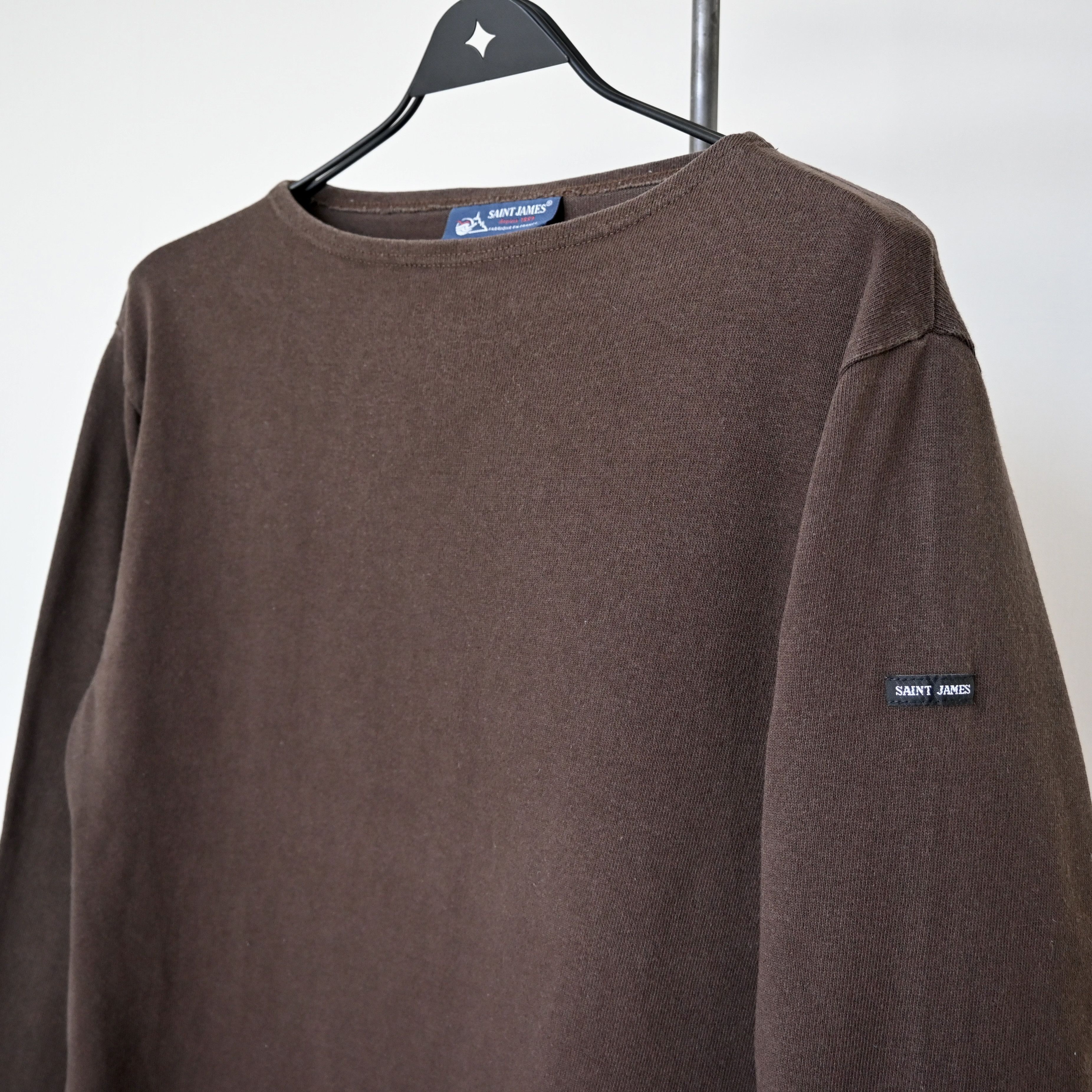Saint James SAINT JAMES "OUESSON" heavyweight solid breton shirt, 4/M Size US M / EU 48-50 / 2 - 1 Thumbnail
