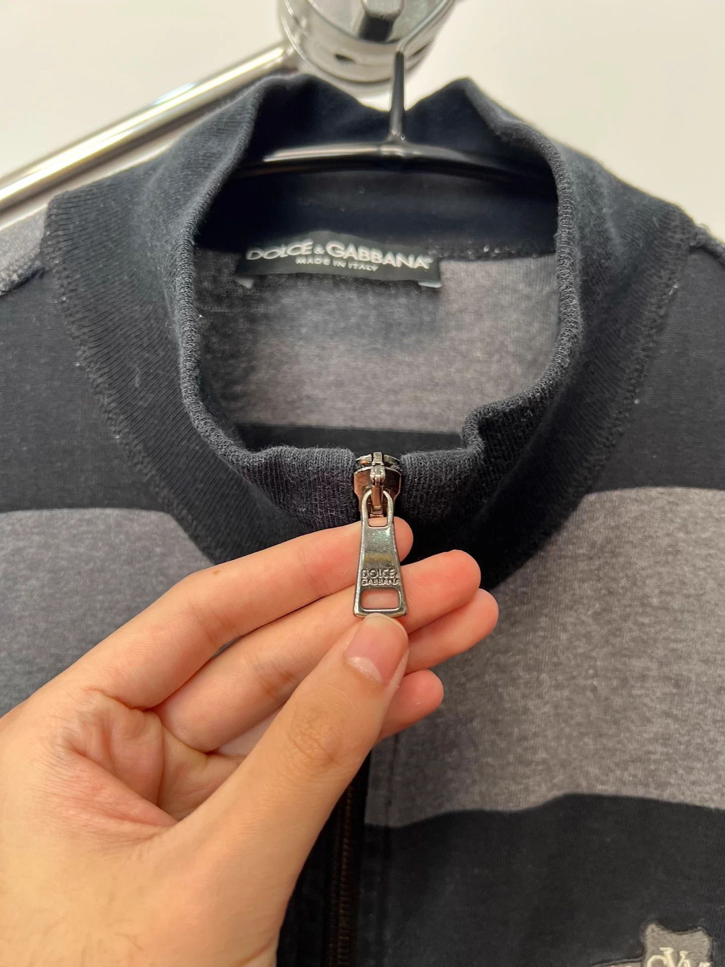 Dolce & Gabbana Dolce & Gabbana Football Embroidered Zip Hoodie Size US M / EU 48-50 / 2 - 7 Thumbnail