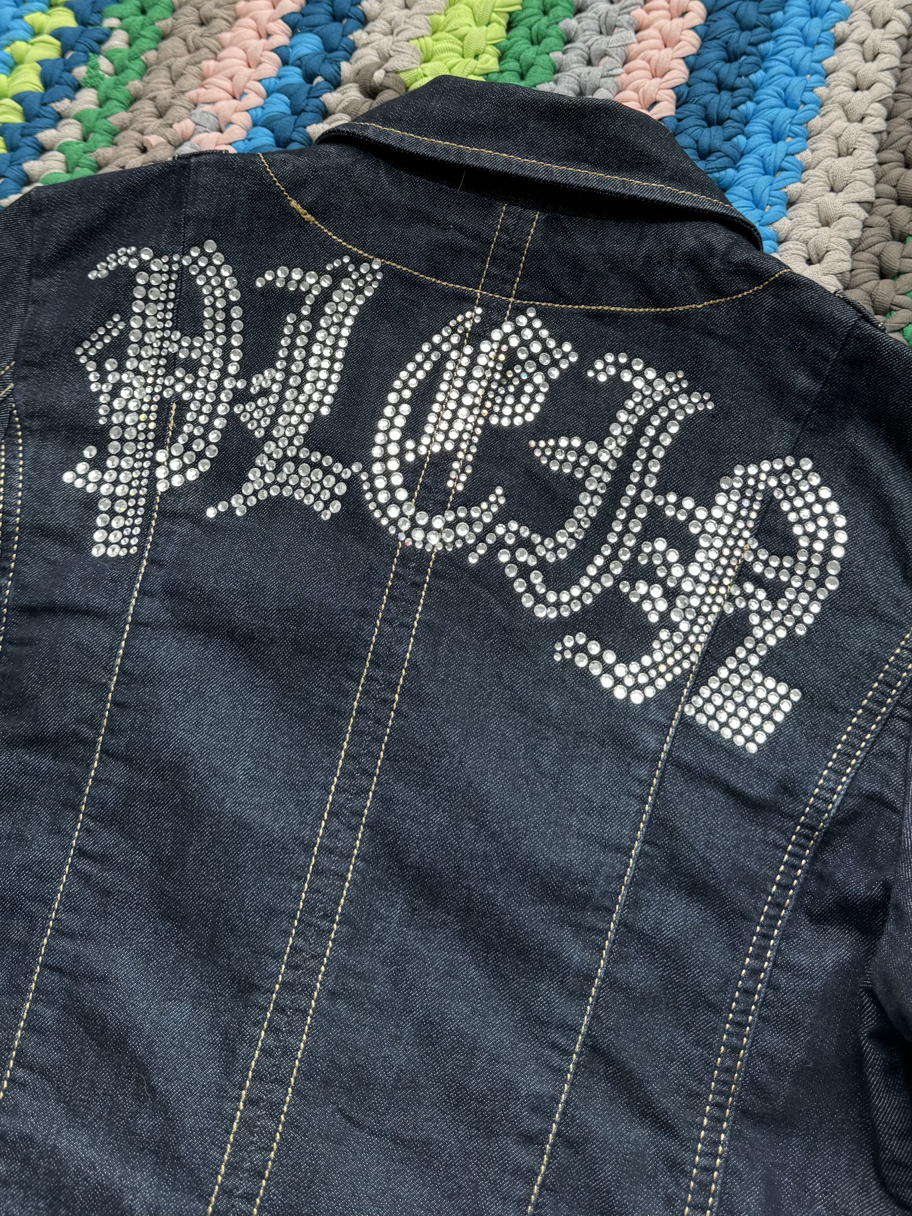 Philipp Plein Philipp Plein Vintage Denim Jacket Fitted Wash Stretch Y2K Size S / US 4 / IT 40 - 16 Thumbnail