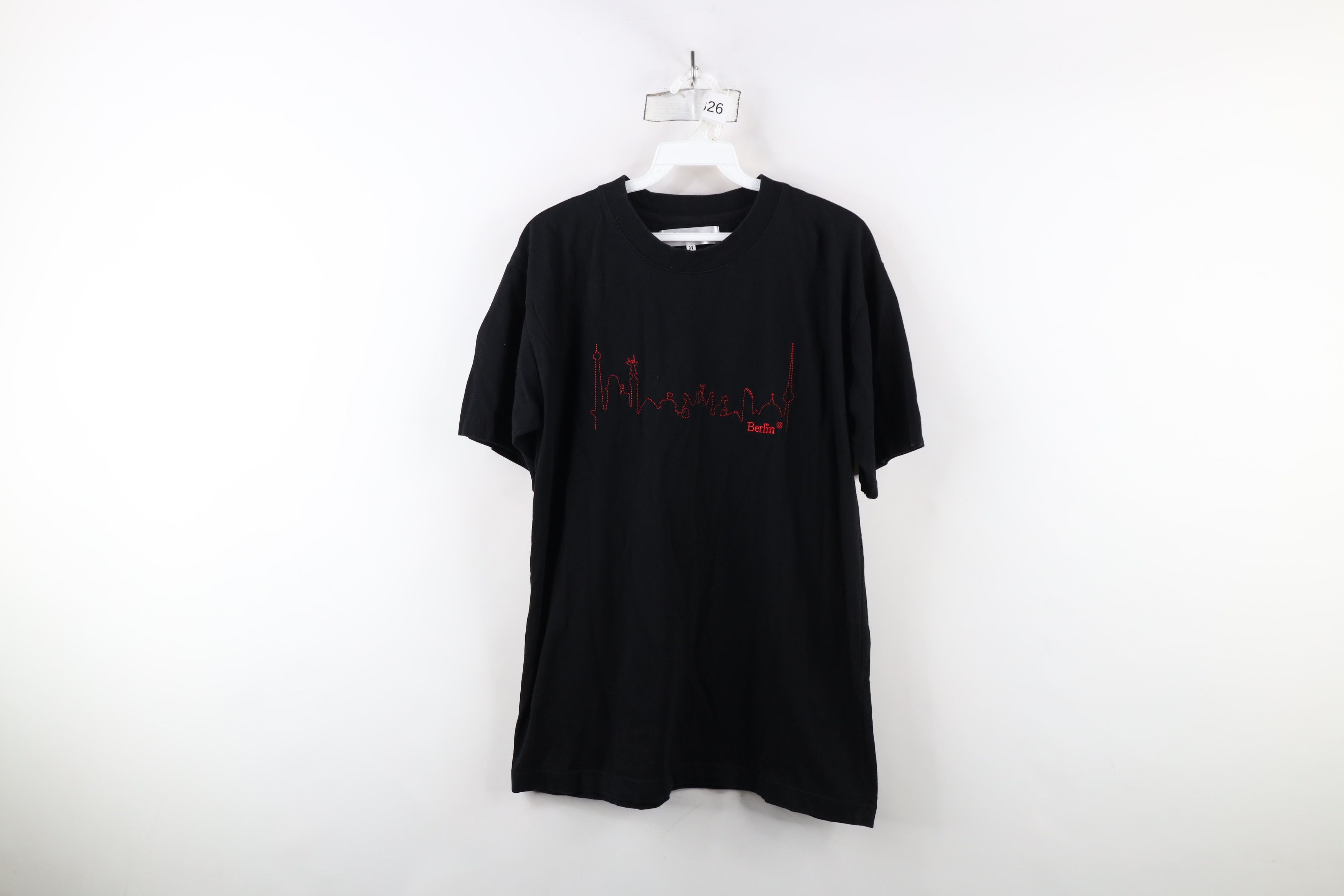 Vintage Vintage 90s Y2K Streetwear Spell Out Berlin Germany T-Shirt Size US M / EU 48-50 / 2 - 1 Thumbnail