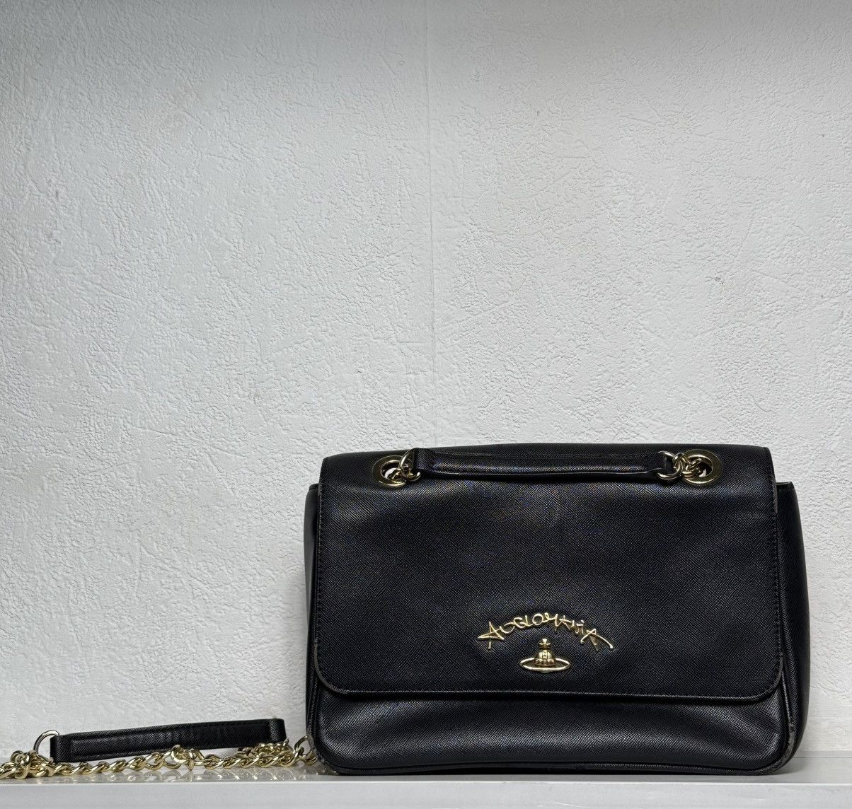 Vivienne Westwood Vivienne Westwood Anglomania Crossbody Bag Luxury Black Size ONE SIZE - 1 Thumbnail