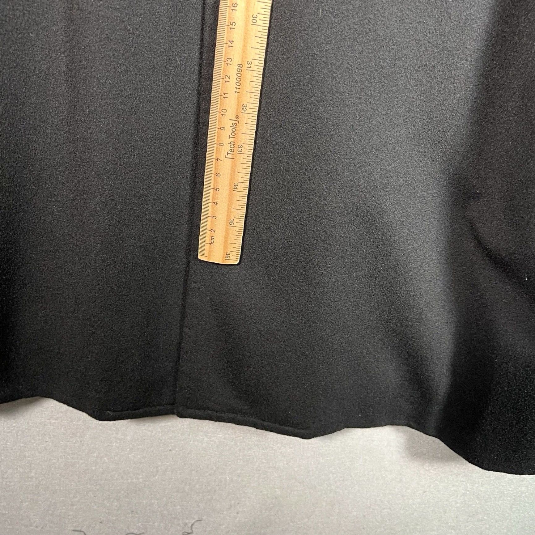 Loro Piana VINTAGE jacob siegel Loro Piana Storm System Rain & Wind Protection Wool Overcoat 46R Black Wool Coat Mens 46R Modern Italian Theme Size US S / EU 44-46 / 1 - 3 Thumbnail