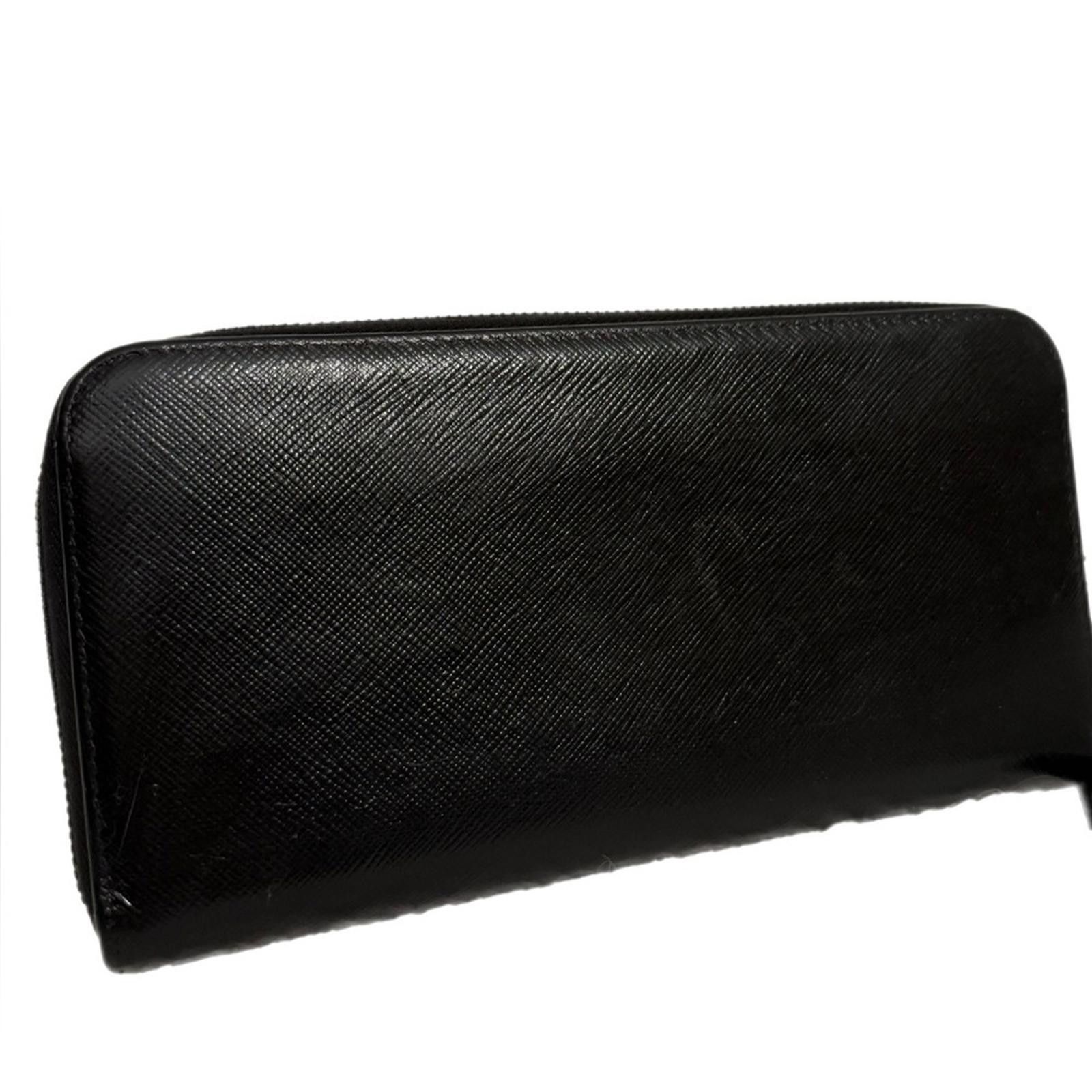 Prada AUTHENTIC REWORKED Prada Saffiano Zippy Wallet- REDYED COND Size ONE SIZE - 2 Thumbnail