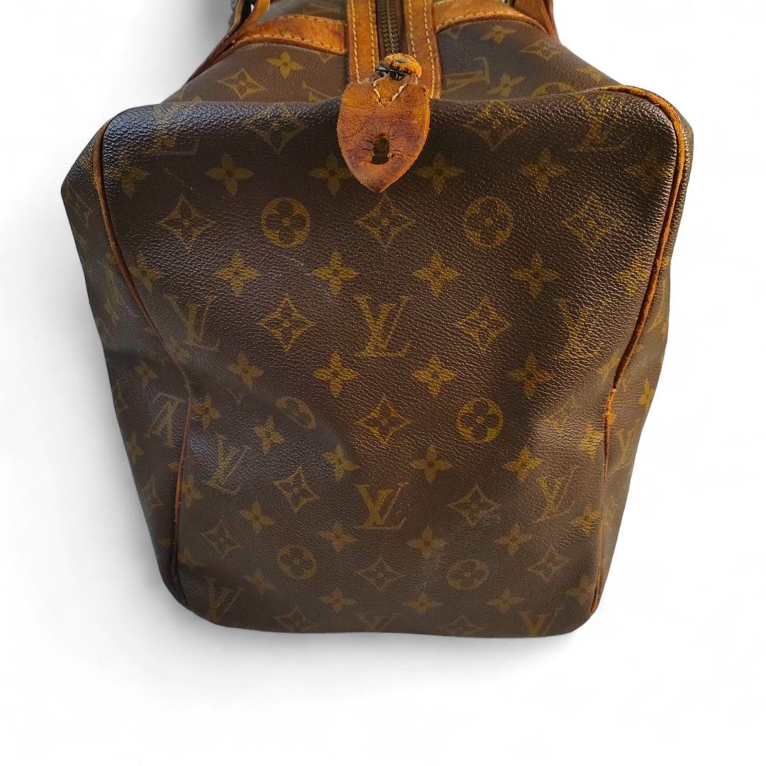 Louis Vuitton Louis Vuitton - Sax Pool 45 Leather Monogram Boston Handbag Size ONE SIZE - 3 Thumbnail