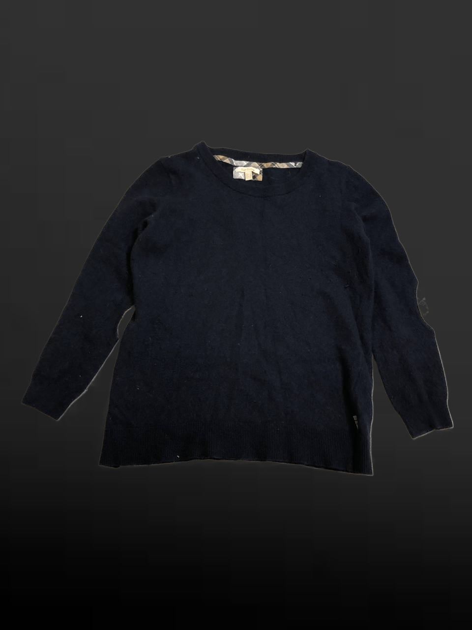 Barbour Barbour navy Blue Crew Neck Sweater Size M / US 6-8 / IT 42-44 - 1 Thumbnail
