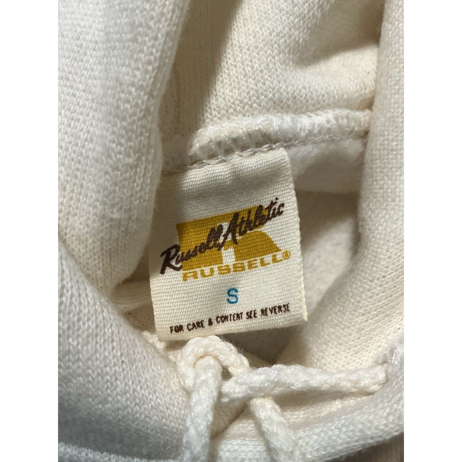 Russell Athletic VINTAGE Russell Athletic Kappa Kappa Gamma Fraternity Pullover Hoodie Shirt S White 80s 70s Mens Boys Pullover Hoodie Size US S / EU 44-46 / 1 - 5 Thumbnail