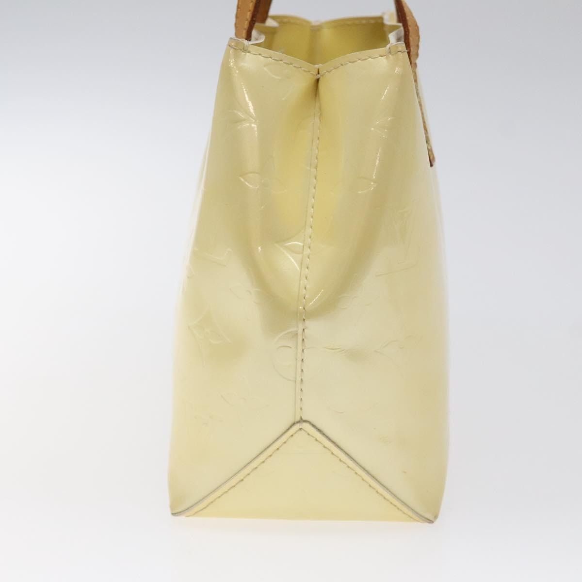 Louis Vuitton LOUIS VUITTON Monogram Vernis Reade PM Hand Bag Perle M91336 Size ONE SIZE - 3 Thumbnail