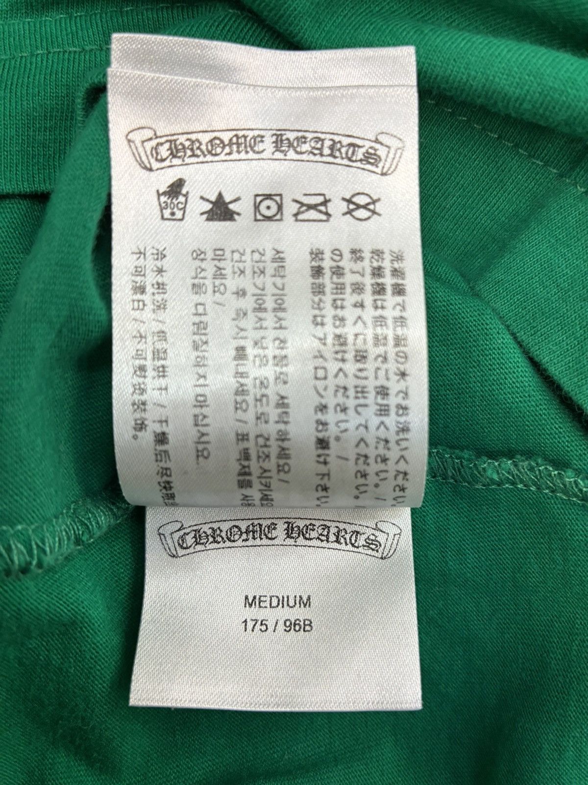 Chrome Hearts CHROME HEARTS HORSESHOE CROSS LOGO LONG SLEEVE T-SHIRT Size US M / EU 48-50 / 2 - 9 Thumbnail