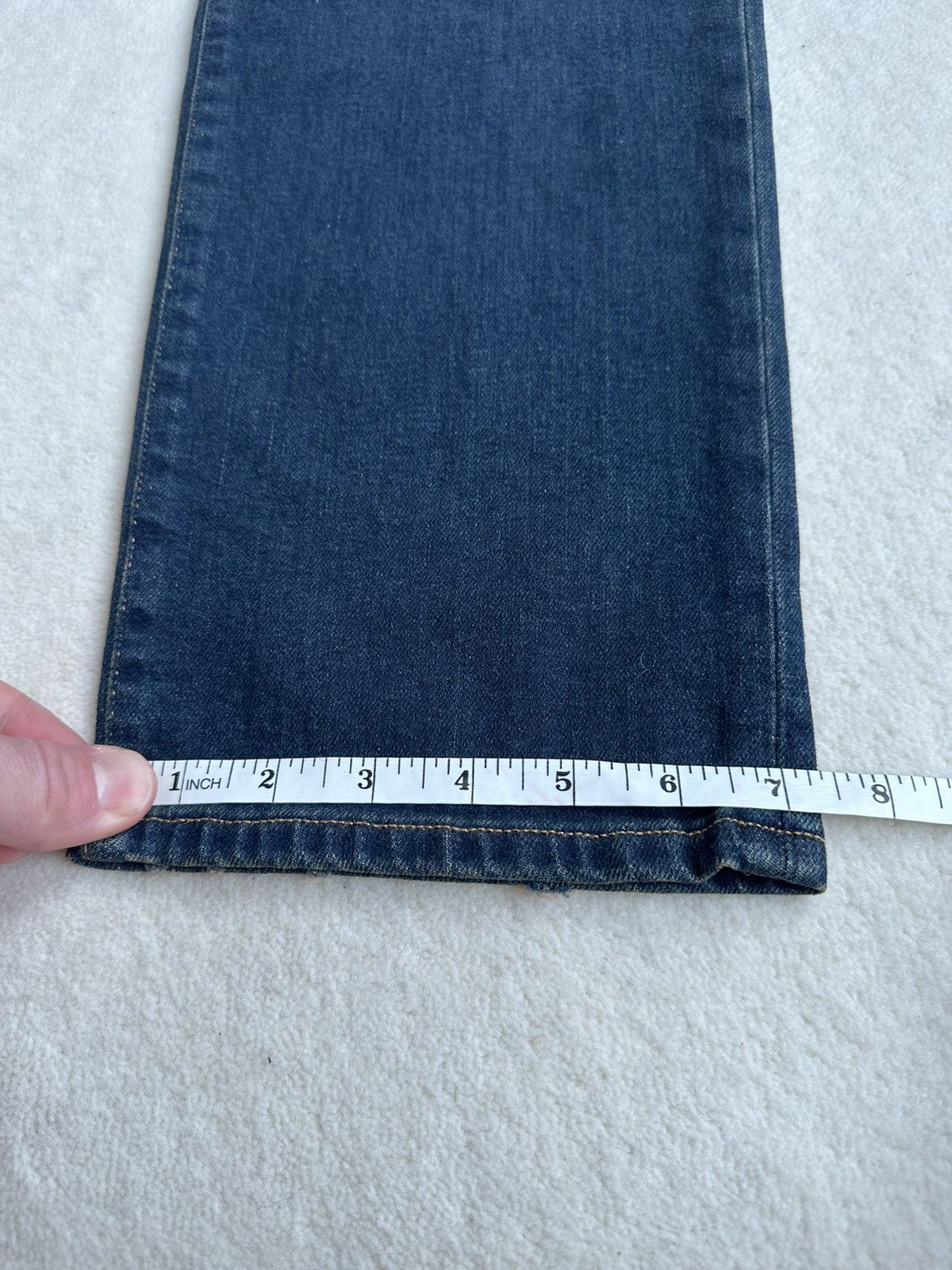 Saint Laurent Paris FW16 Saint Laurent Palladium dirty denim jeans Hedi d02 36 Size US 36 / EU 52 - 6 Thumbnail