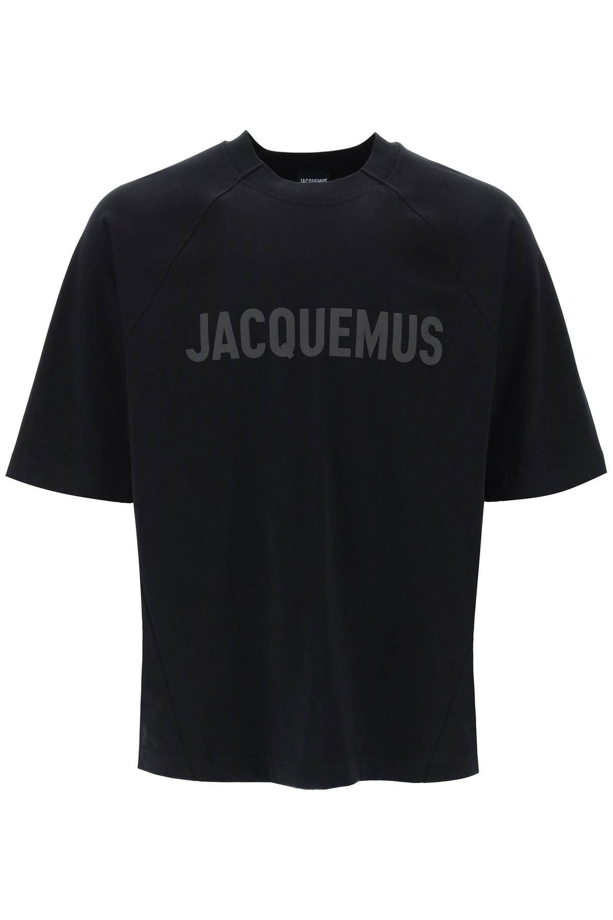 image of Jacquemus The Typo T-Shirt in Black, Men's (Size XL)