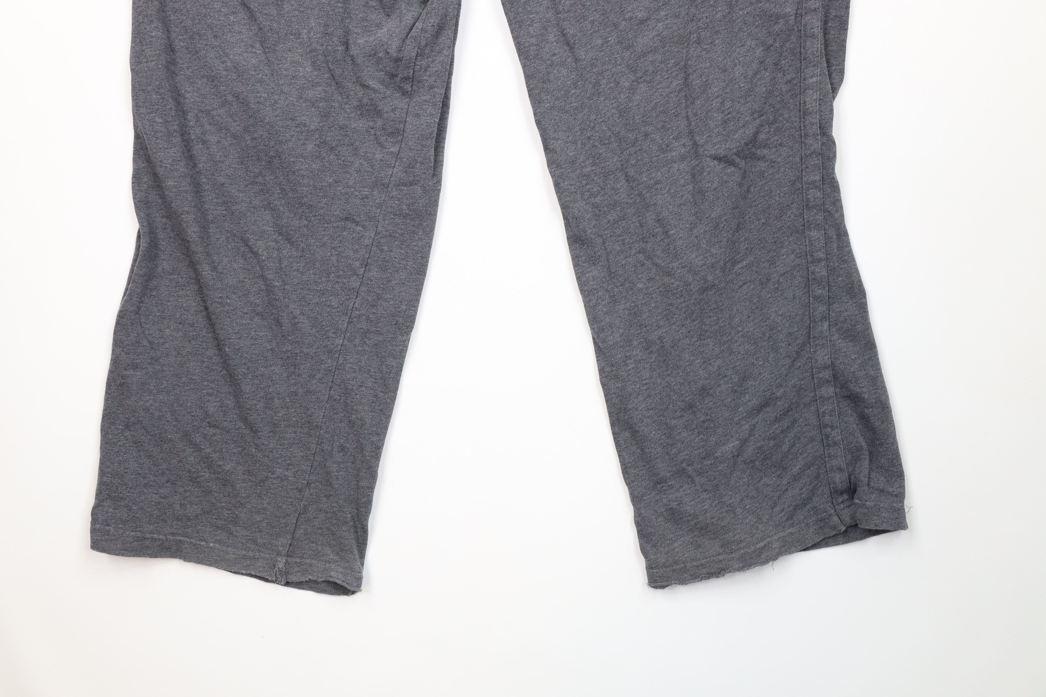 Nike Vintage Nike Travis Scott Mini Swoosh Wide Leg Pants Gray Size US 40 / EU 56 - 15 Thumbnail
