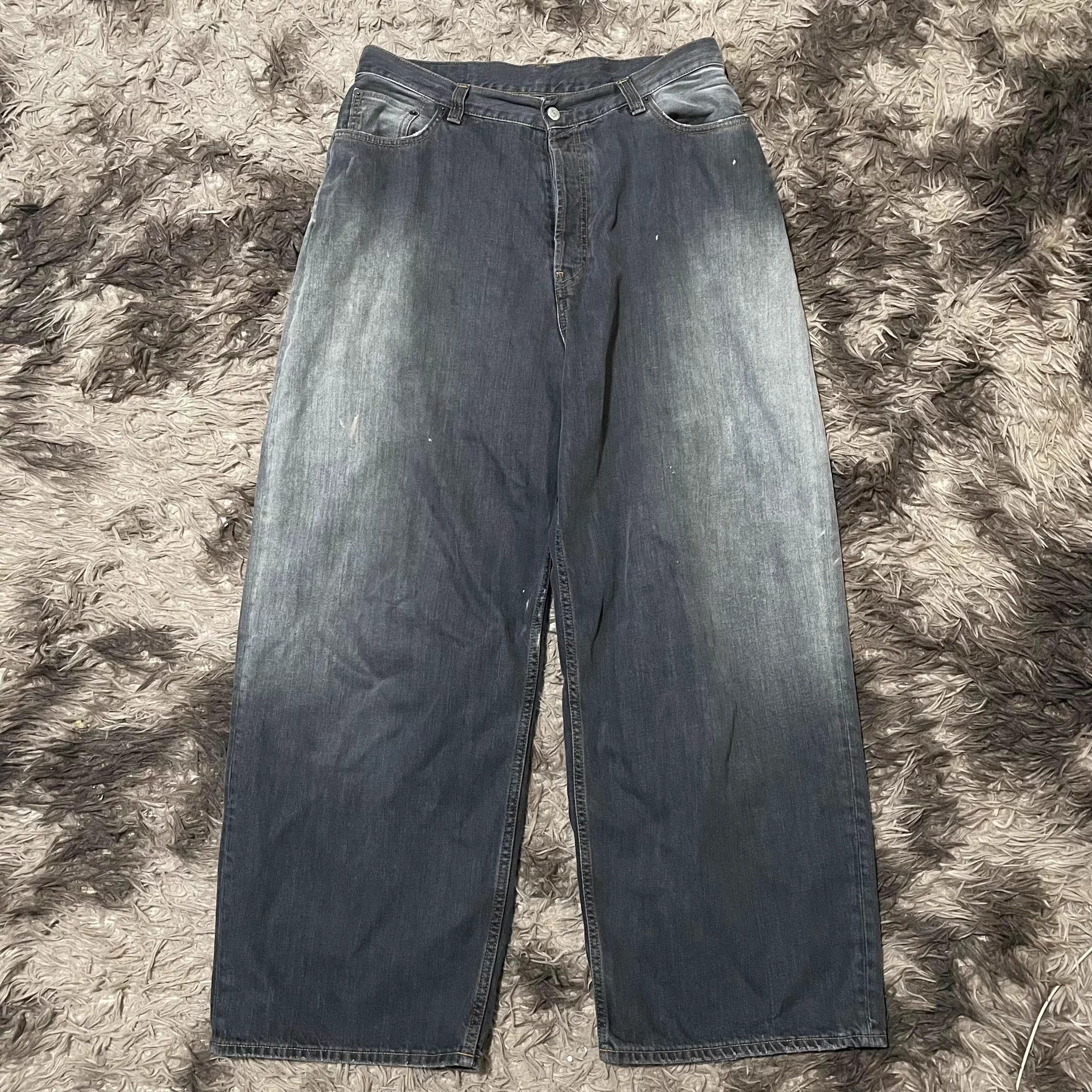 Acne Studios Acne Studios Super Baggy Washed Denim Jeans 50 Size US 34 / EU 50 - 1 Thumbnail