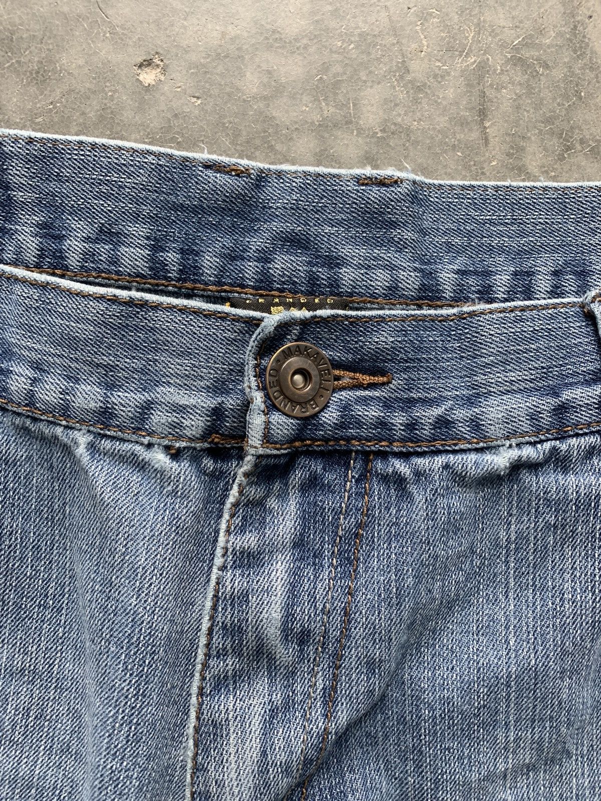 JNCO Crazy Vintage Y2K Makaveli Jean Shorts Skater Opium Baggy Size US 40 / EU 56 - 8 Thumbnail