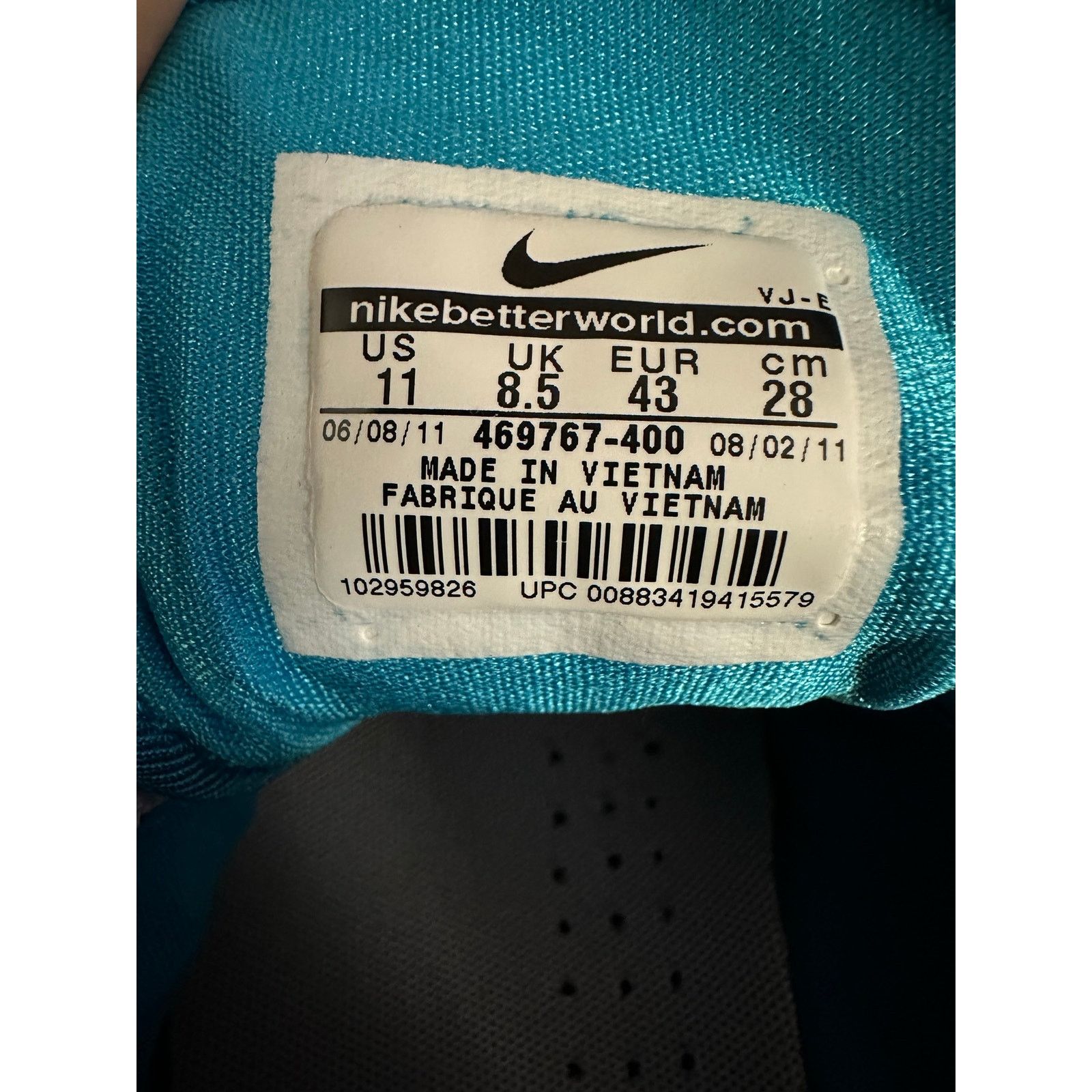 Nike Nike Wmns Free TR Fit Winter 'Neo Turquoise' - Size 11 Size US 11 / IT 41 - 7 Thumbnail