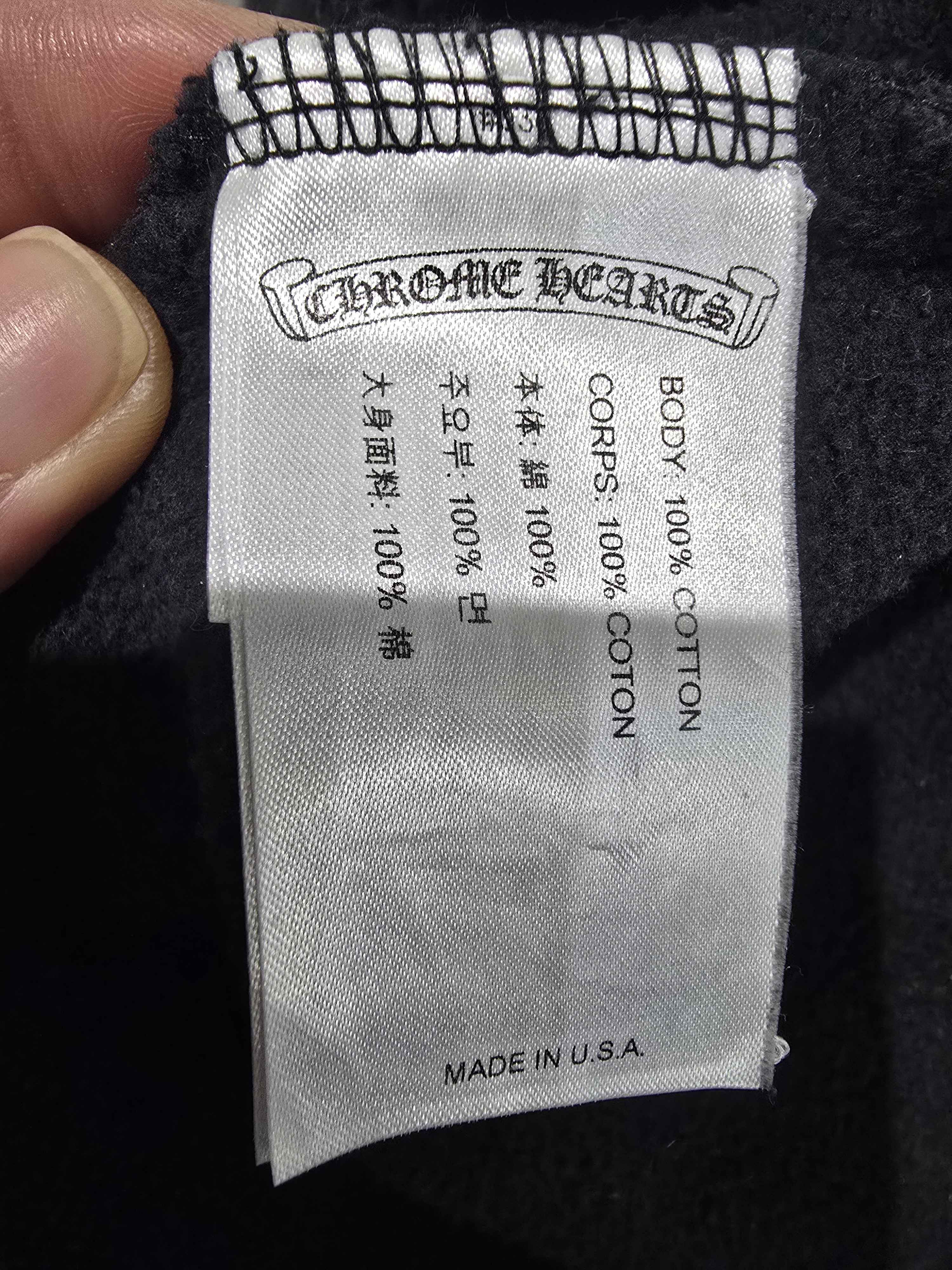 Chrome Hearts Chrome Hearts New York Exclusive Hoodie Black Size US S / EU 44-46 / 1 - 4 Thumbnail