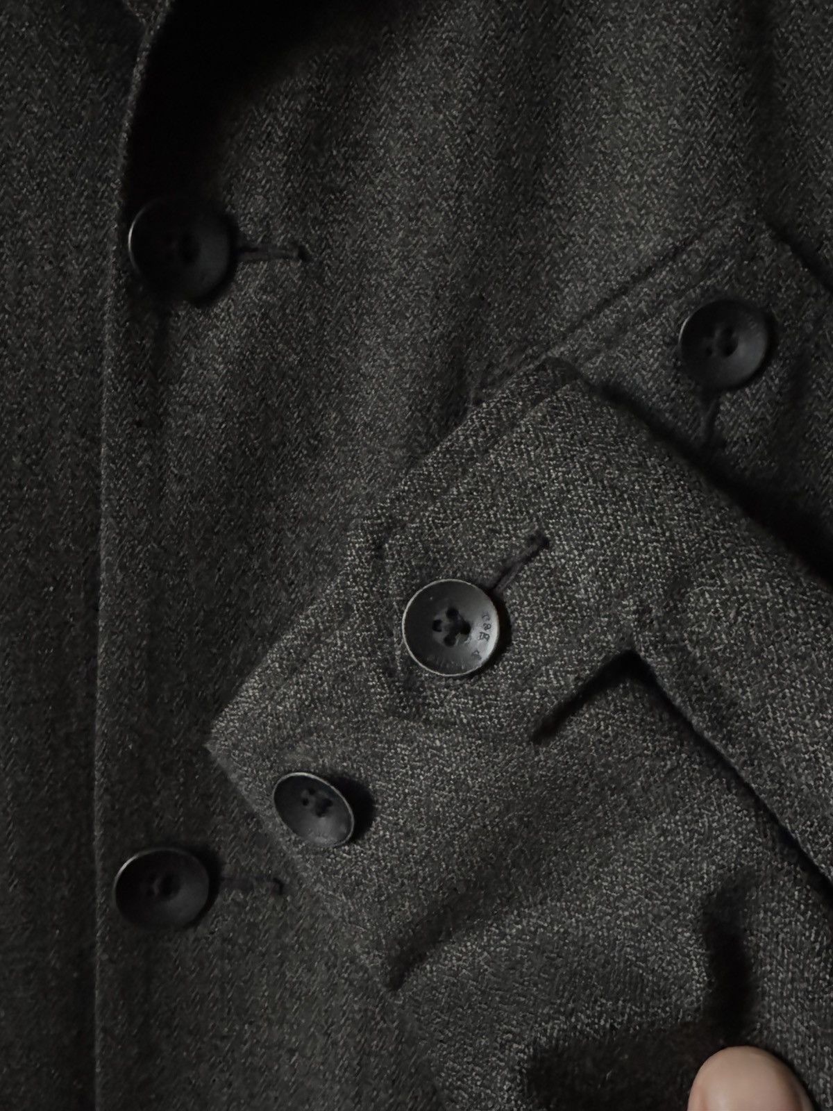 Rag & Bone Rare Rag & Bone Herringbone Rain Labcoat (Gently Worn) Size US S / EU 44-46 / 1 - 2 Thumbnail