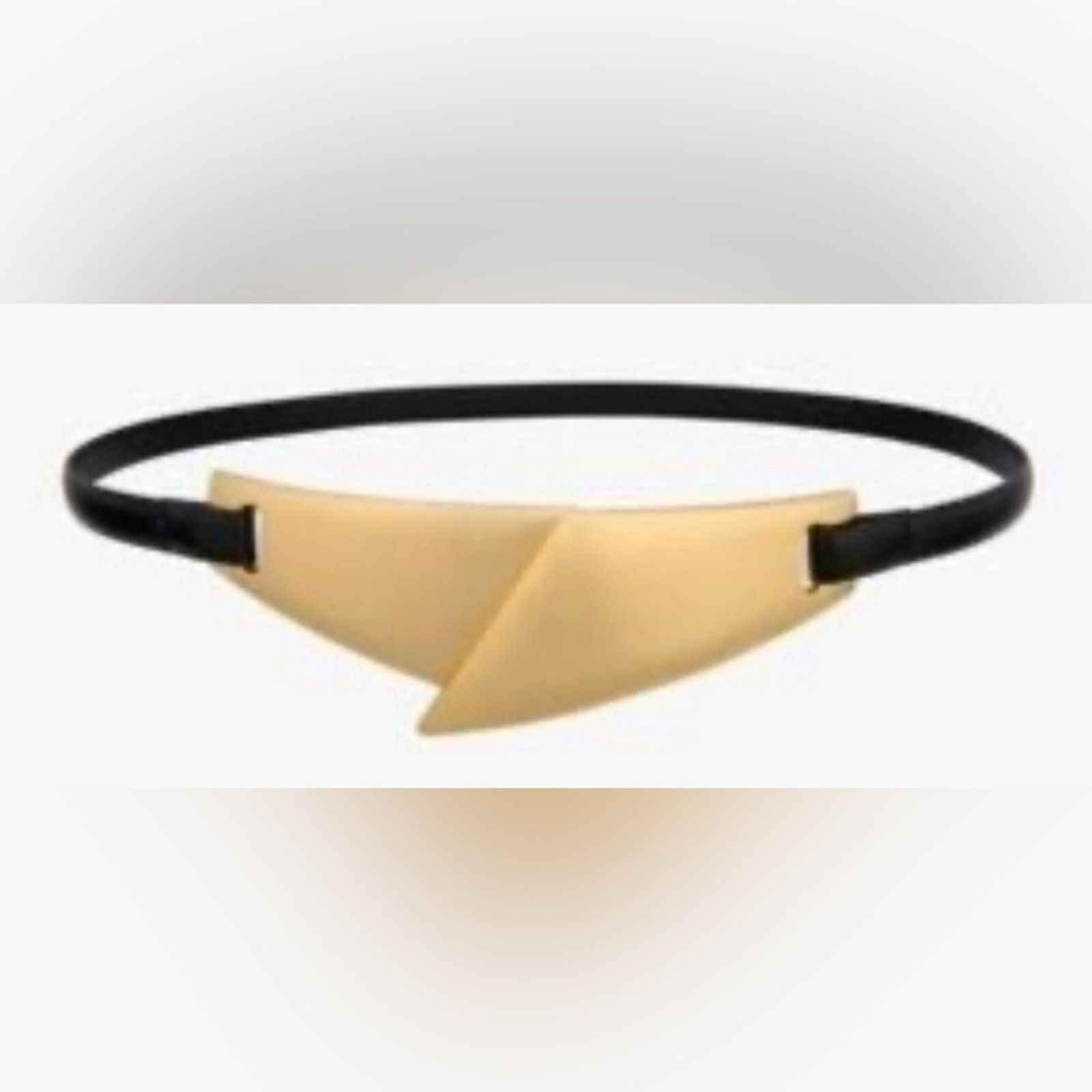 Zara NWT- ZARA FAUX LEATHER WIDE HARNESS BELT Limited Edition -30 Size ONE SIZE - 2 Thumbnail