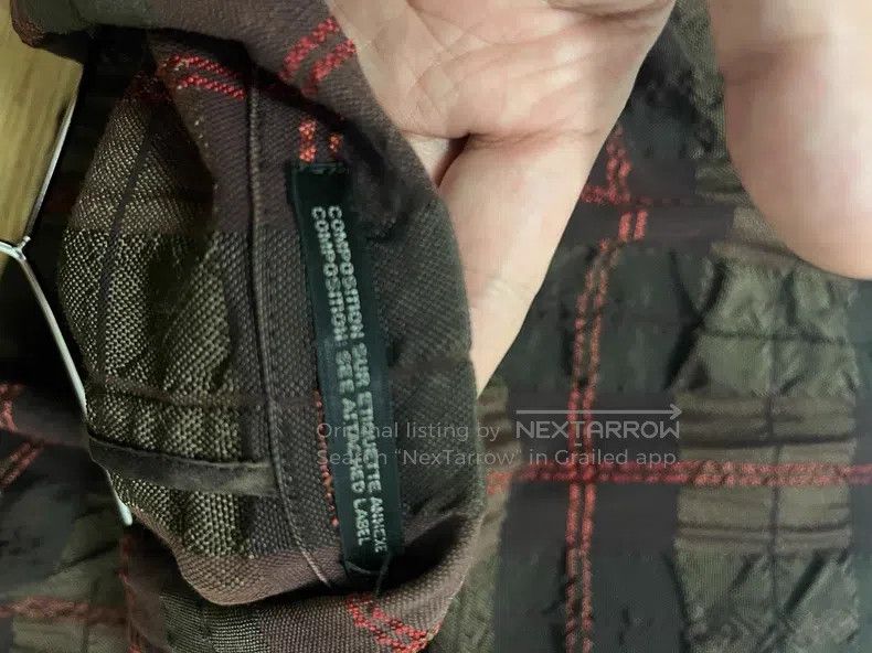 Yohji Yamamoto Yohji Yamamoto Gingham Jacket Size US L / EU 52-54 / 3 - 4 Thumbnail