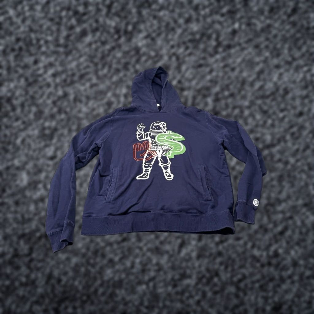 Billionaire Boys Club VINTAGE Billionaire Boys Club BB Icon Evening Blue Hoodie Jacket XL Pullover Mens Blue 90s (if applicable) Size US XL / EU 56 / 4 - 1 Thumbnail