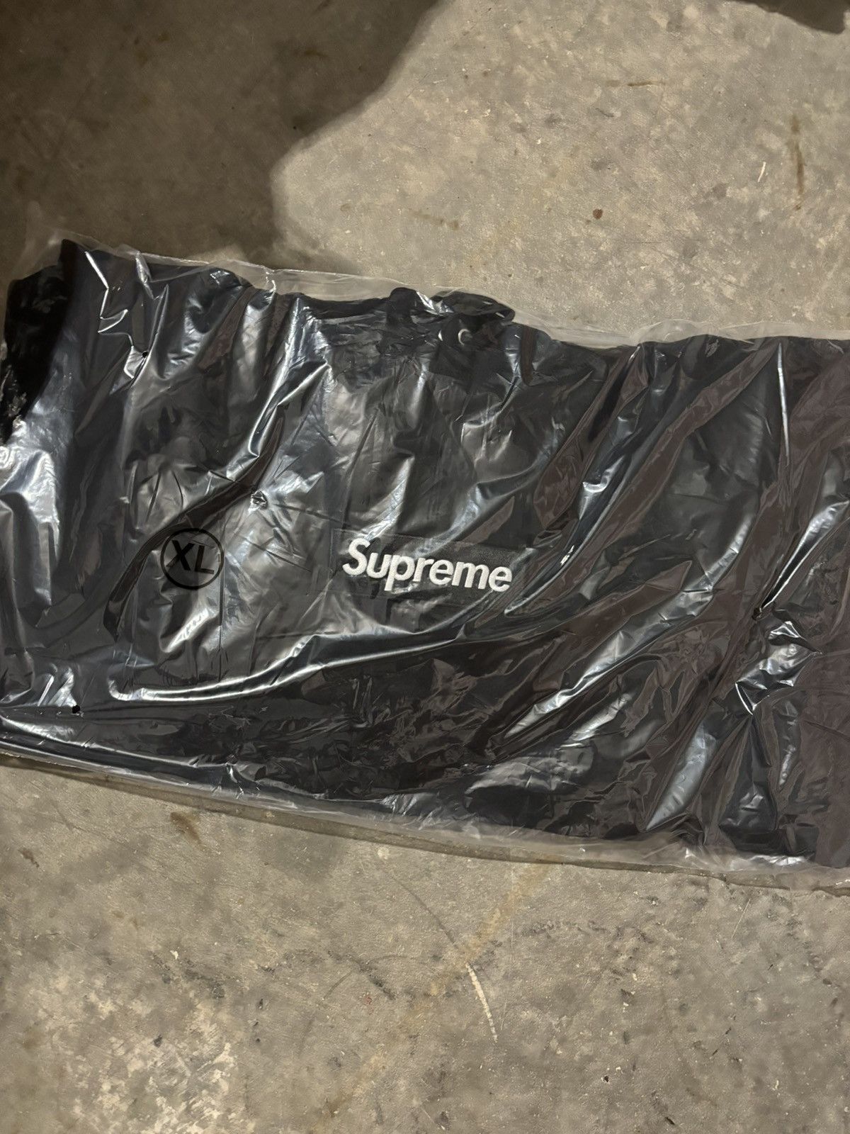 image of Supreme Box Logo Hooded Sweatshirt in Black, Men's (Size Small)