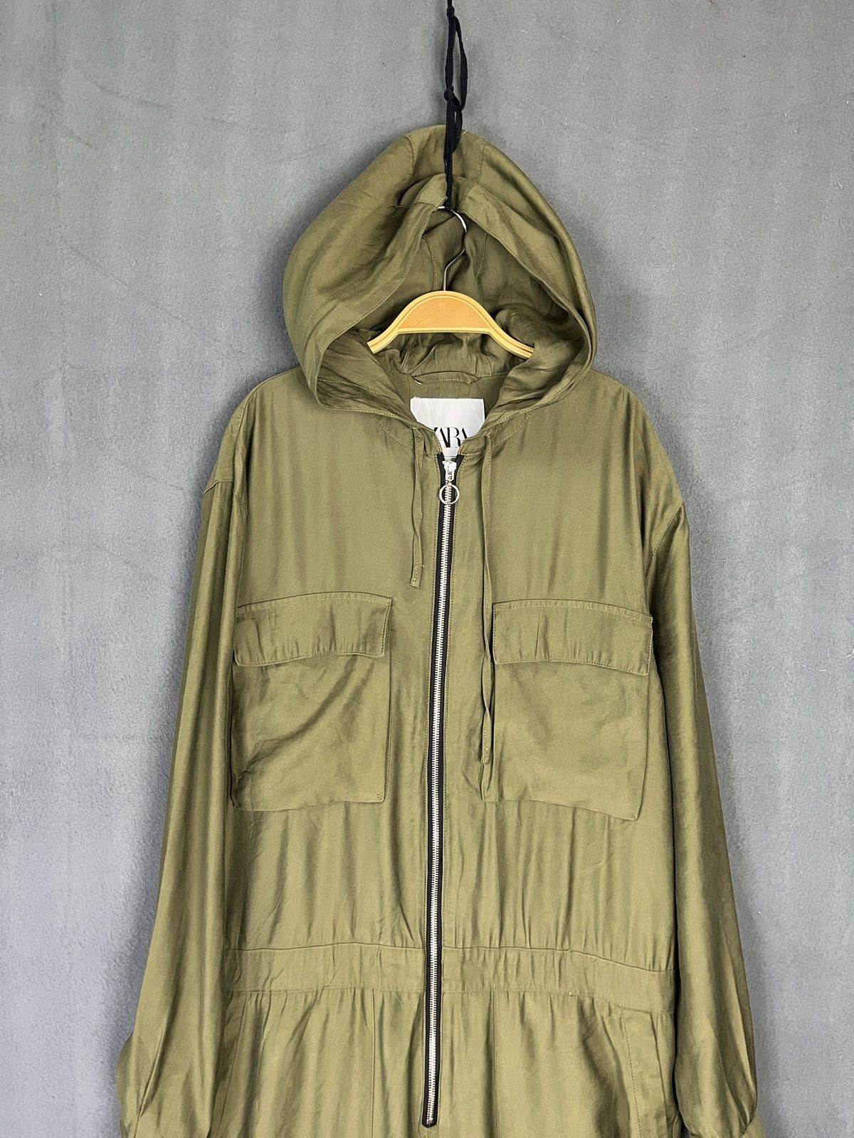 Zara Zara Jumpsuit One Piece Overall Military Style Size US 32 / EU 48 - 3 Thumbnail