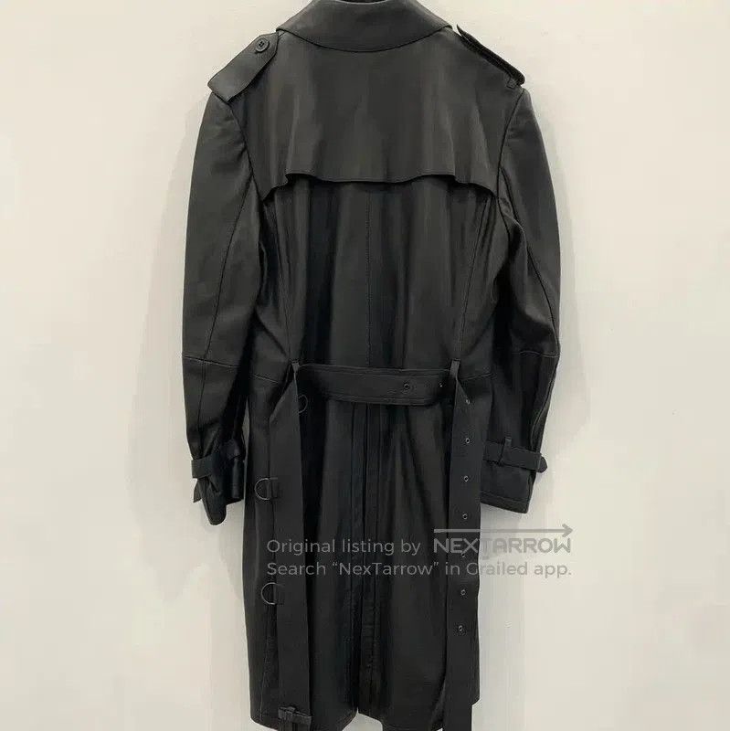 Burberry Burberry Black Lambskin Men's Coat. Size US M / EU 48-50 / 2 - 2 Thumbnail