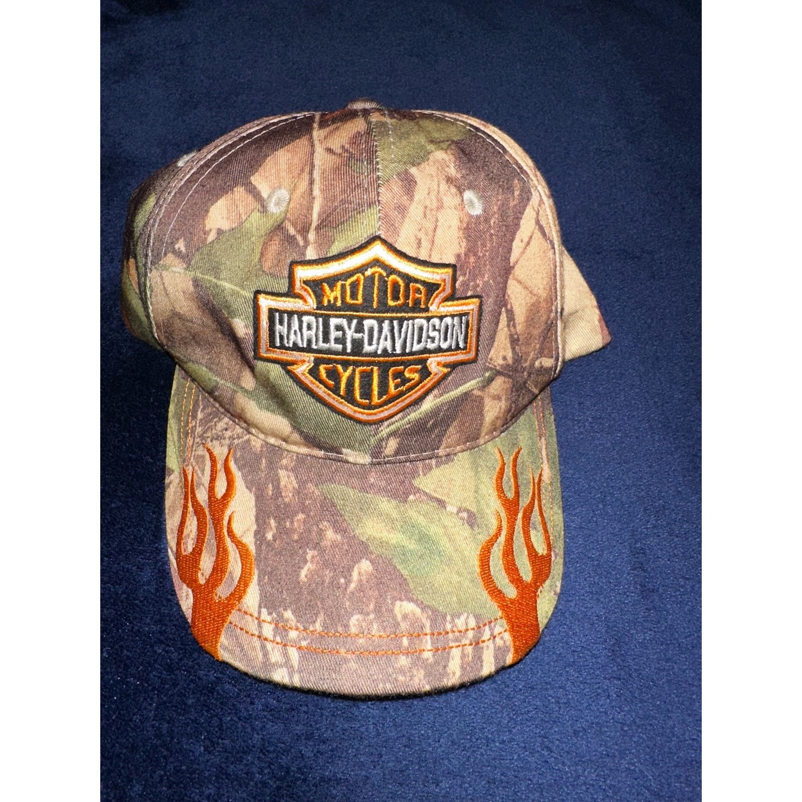 Harley Davidson × Realtree × Vintage Harley Davidson Baseball Hat