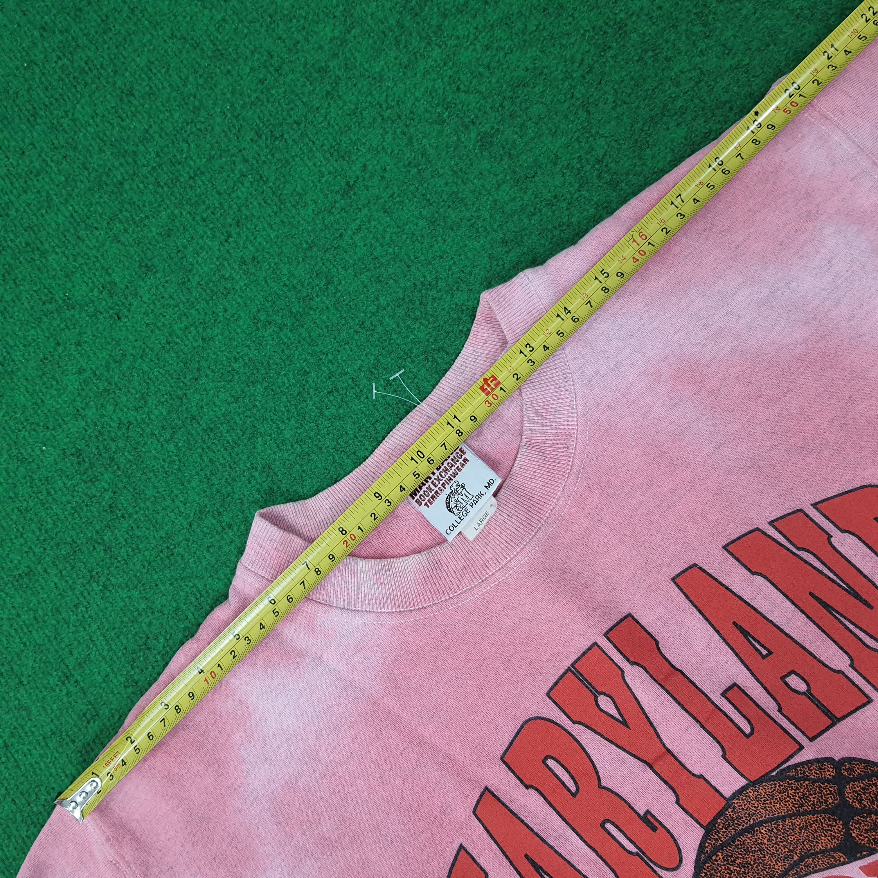 Vintage Vintage Maryland Basketball TERPS Sweatshirt C260N15 Size US M / EU 48-50 / 2 - 8 Thumbnail