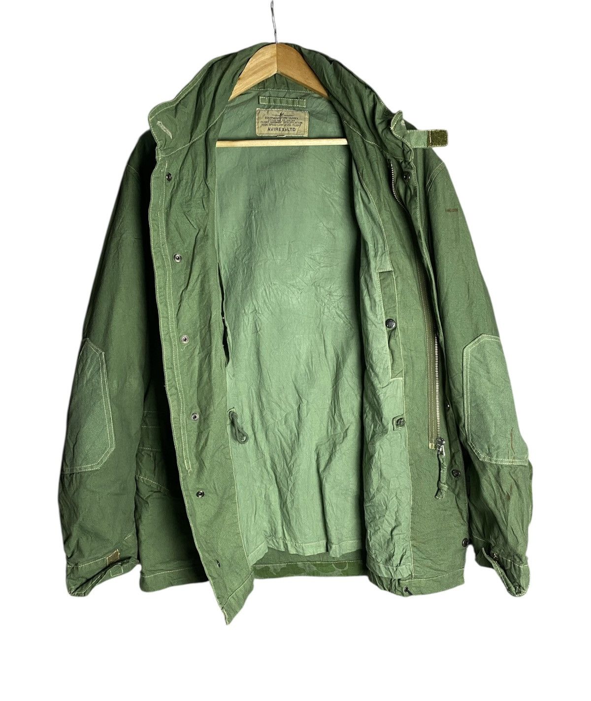 Avirex × Vintage 🇺🇸 Rare Avirex Green Camo USN M65 Field Jacket Size US XL / EU 56 / 4 - 6 Thumbnail