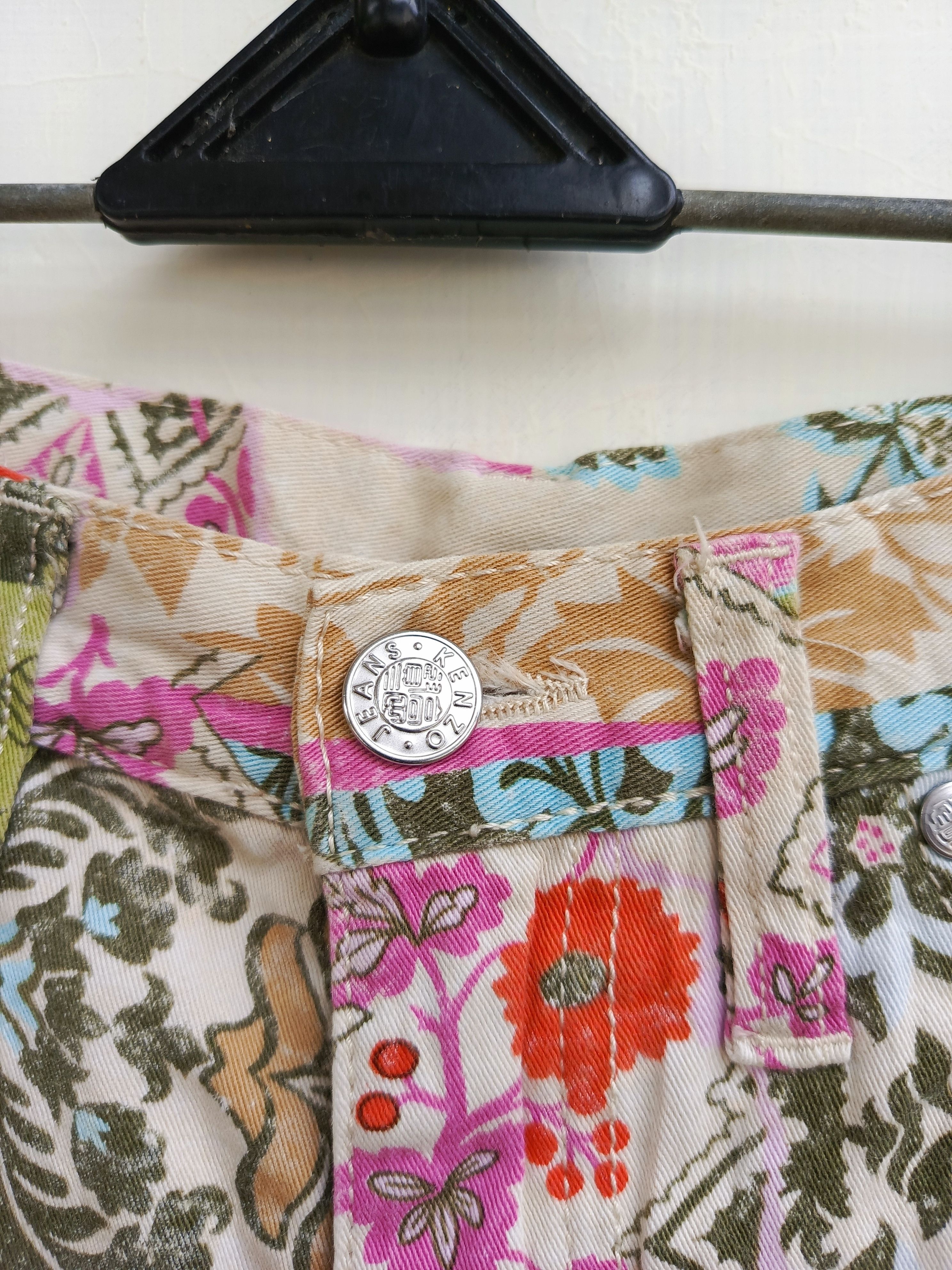Designer × Kenzo Kenzo jeans floral pants Size 40" / US 18 - 5 Thumbnail