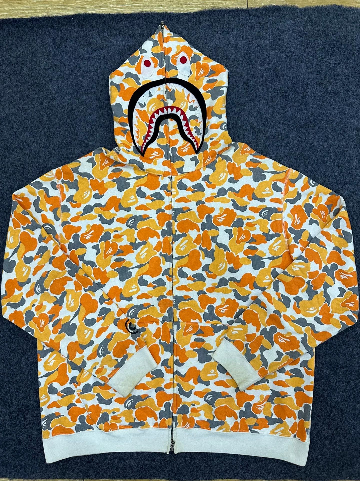 Bape Bape Multi Shark Sweatshirt Pullover Size US XL / EU 56 / 4 - 1 Thumbnail