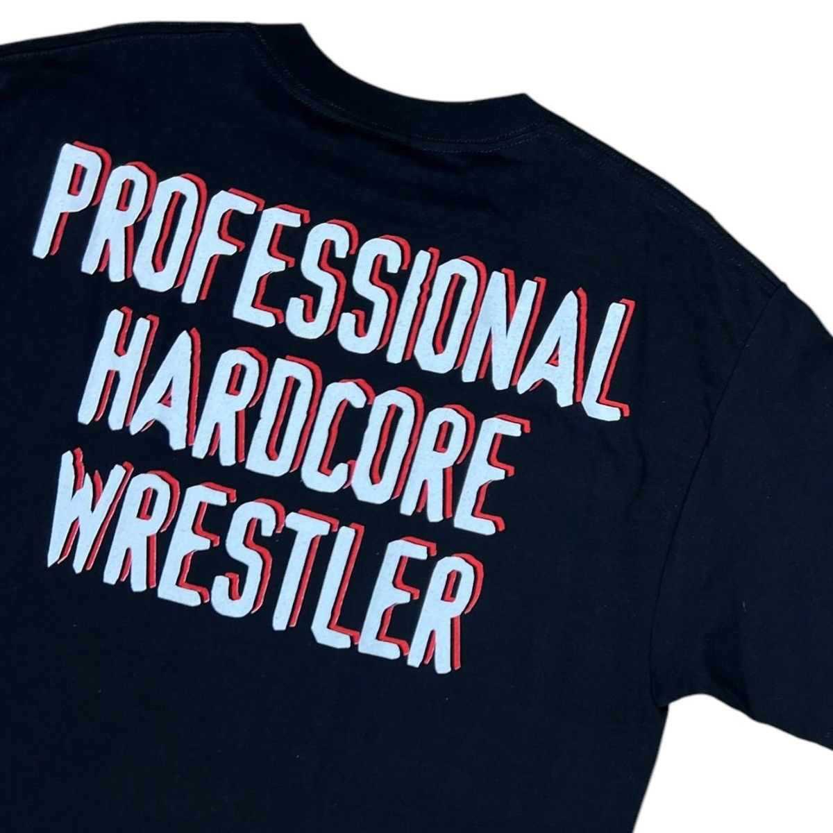 WWE 1999 WWF THE ROCK HARDCORE WRESTLER Size US XL / EU 56 / 4 - 4 Thumbnail