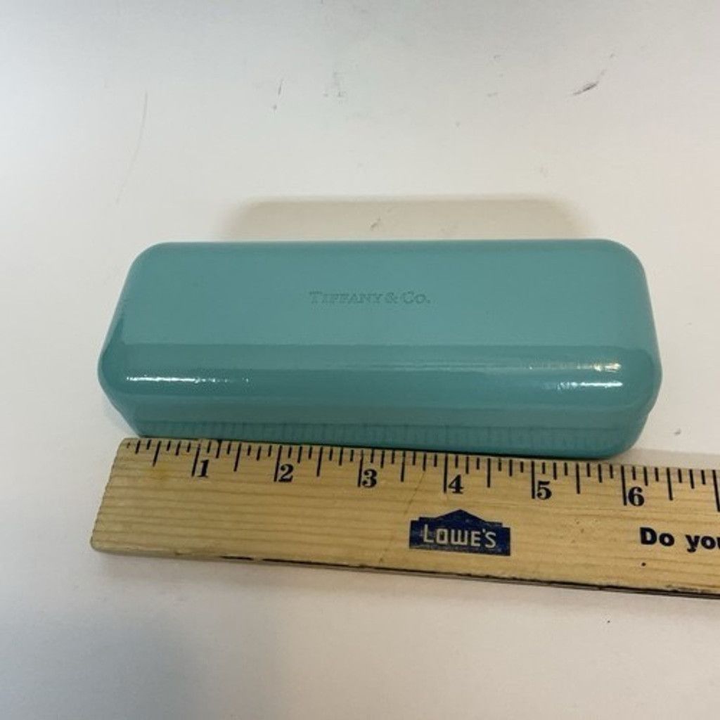 Tiffany & Co. Tiffany & Co Robin's Egg Blue Glasses Clam Shell Hard Case Size ONE SIZE - 5 Thumbnail