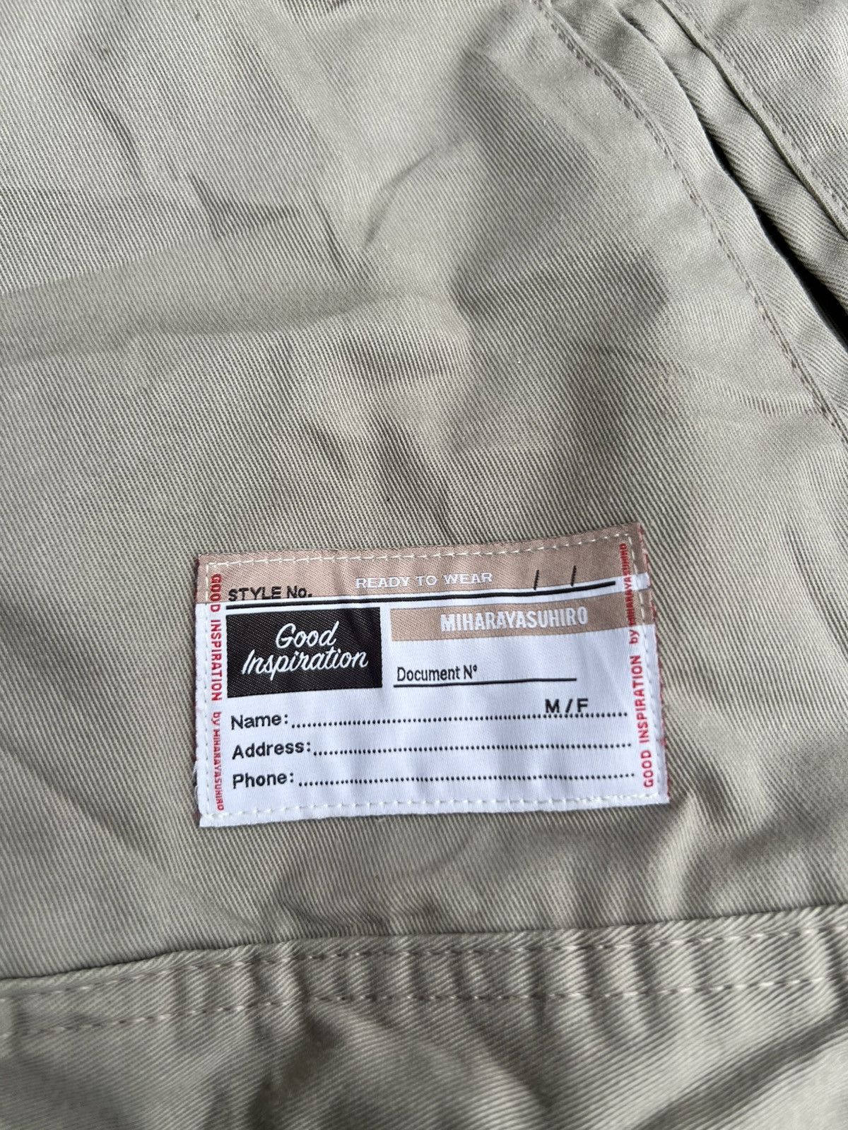 Japanese Brand × Maison MIHARA YASUHIRO Miharayasuhiro Good Inspiration Jacket Size US S / EU 44-46 / 1 - 3 Thumbnail