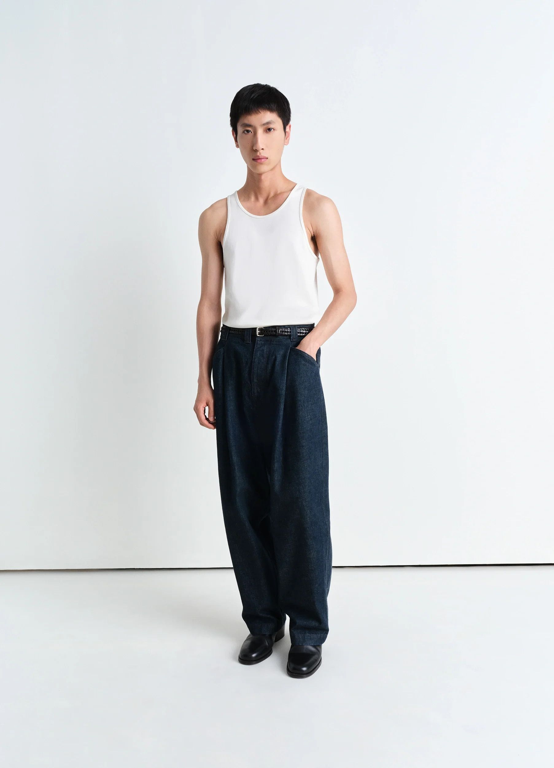 Lemaire (New) Off-White Cotton Tank Top Size US M / EU 48-50 / 2 - 2 Thumbnail