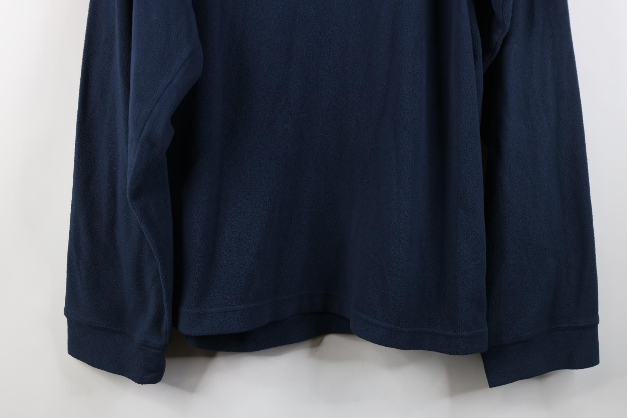Columbia Vintage 90s Y2K Columbia Fleece Mock Neck Sweater Blue Size US L / EU 52-54 / 3 - 12 Thumbnail