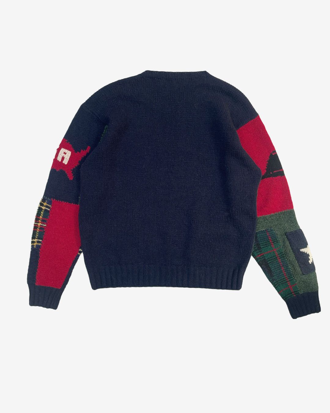 Polo Ralph Lauren Polo Ralph Lauren 911 Handknit Wool Sweater Size US M / EU 48-50 / 2 - 2 Thumbnail