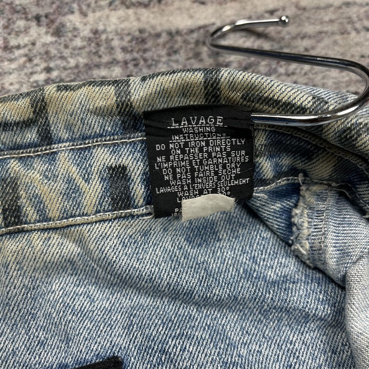 Pelle Pelle Vintage 90s Pelle Pelle Marc Buchanan overprint denim jacket Size US XL / EU 56 / 4 - 11 Thumbnail
