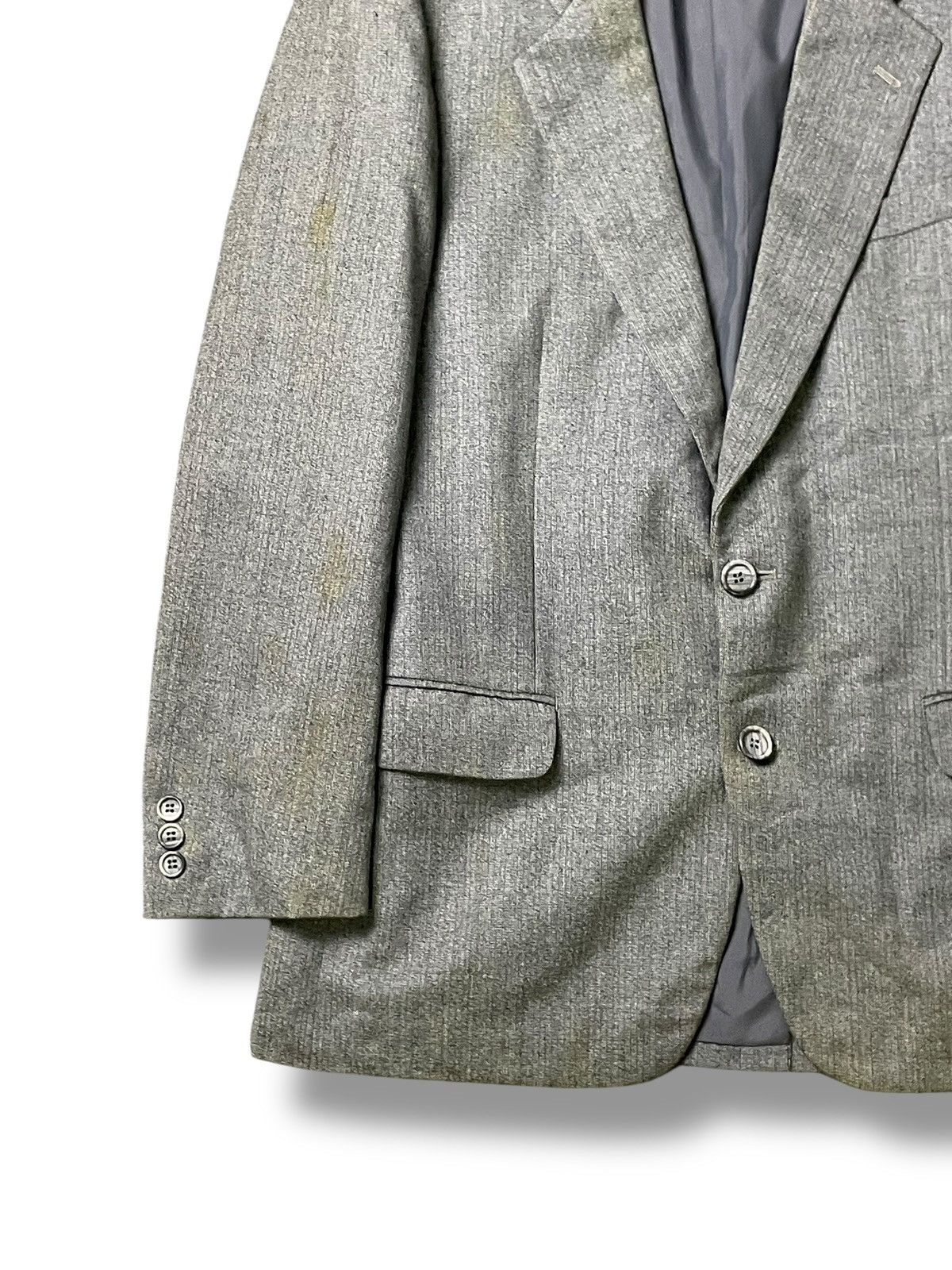 Japanese Brand × Vintage Durban Silk Wool Blazer (48) Size US S / EU 44-46 / 1 - 4 Thumbnail