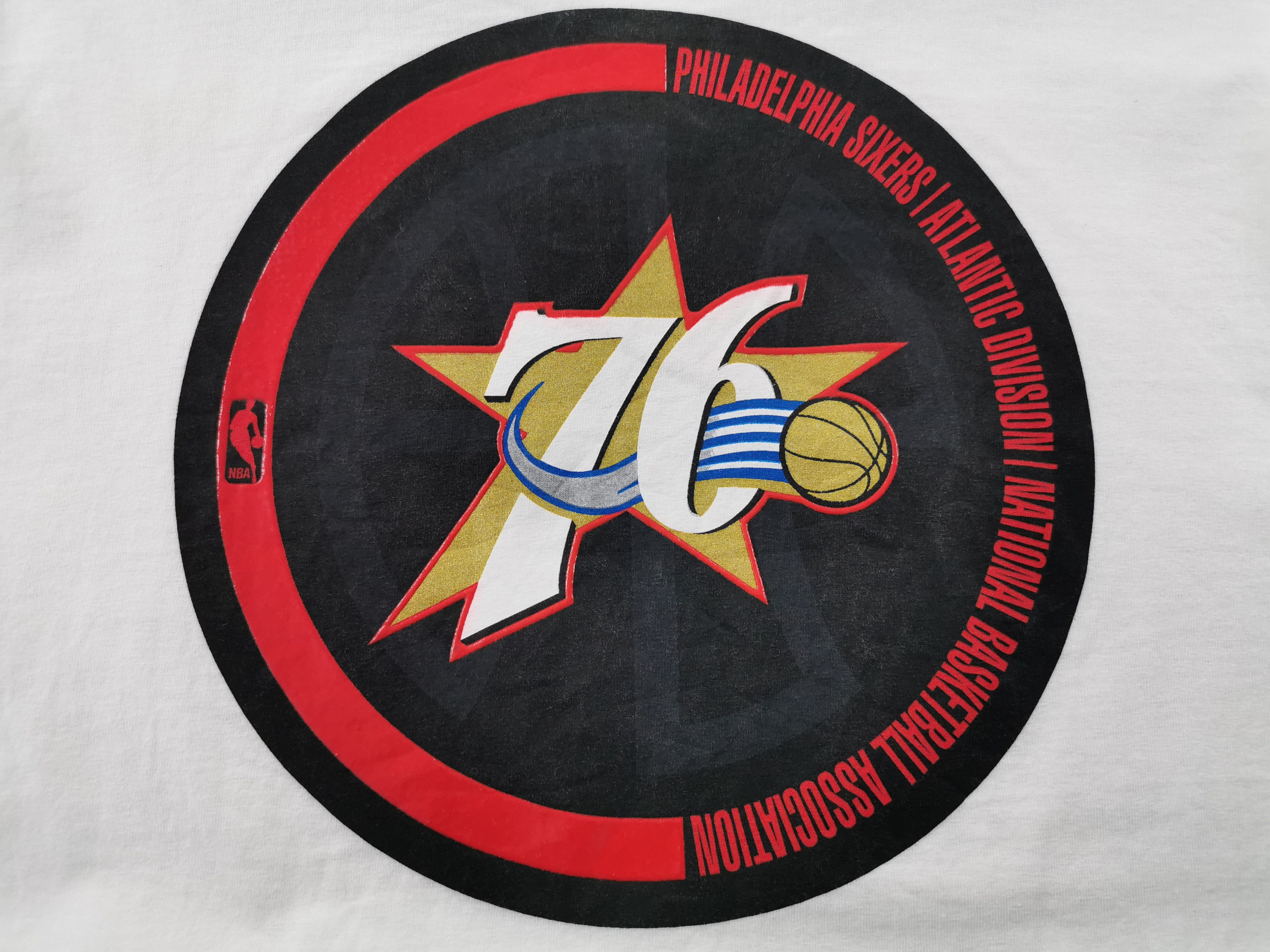 Nike Vintage 00's Nike Philadelphia 76ers NBA Tee T Shirt Size L Size US L / EU 52-54 / 3 - 5 Thumbnail