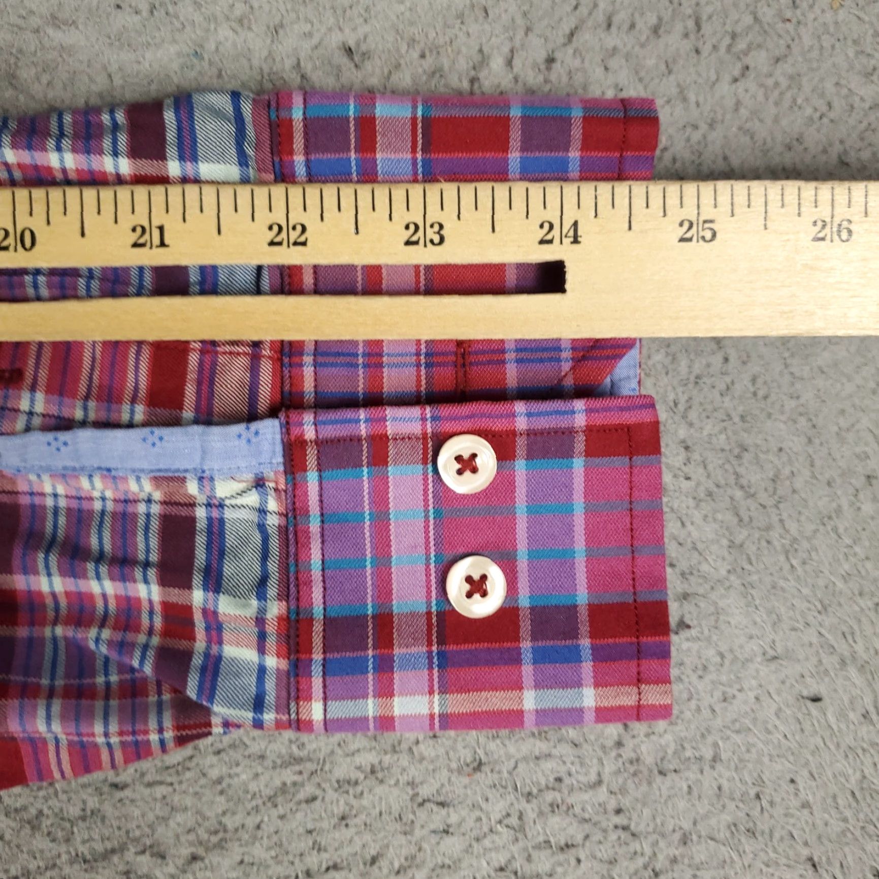 Tommy Bahama Tommy Bahama Button-Up Shirt Mens Medium Red Plaid Silk Cotton Long Sleeve Size US M / EU 48-50 / 2 - 6 Thumbnail