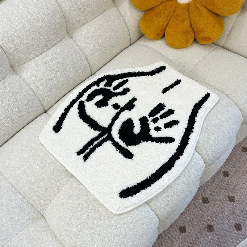 Vintage Ass Butt Carpet Soft Tufted Rug Size ONE SIZE - 4 Thumbnail