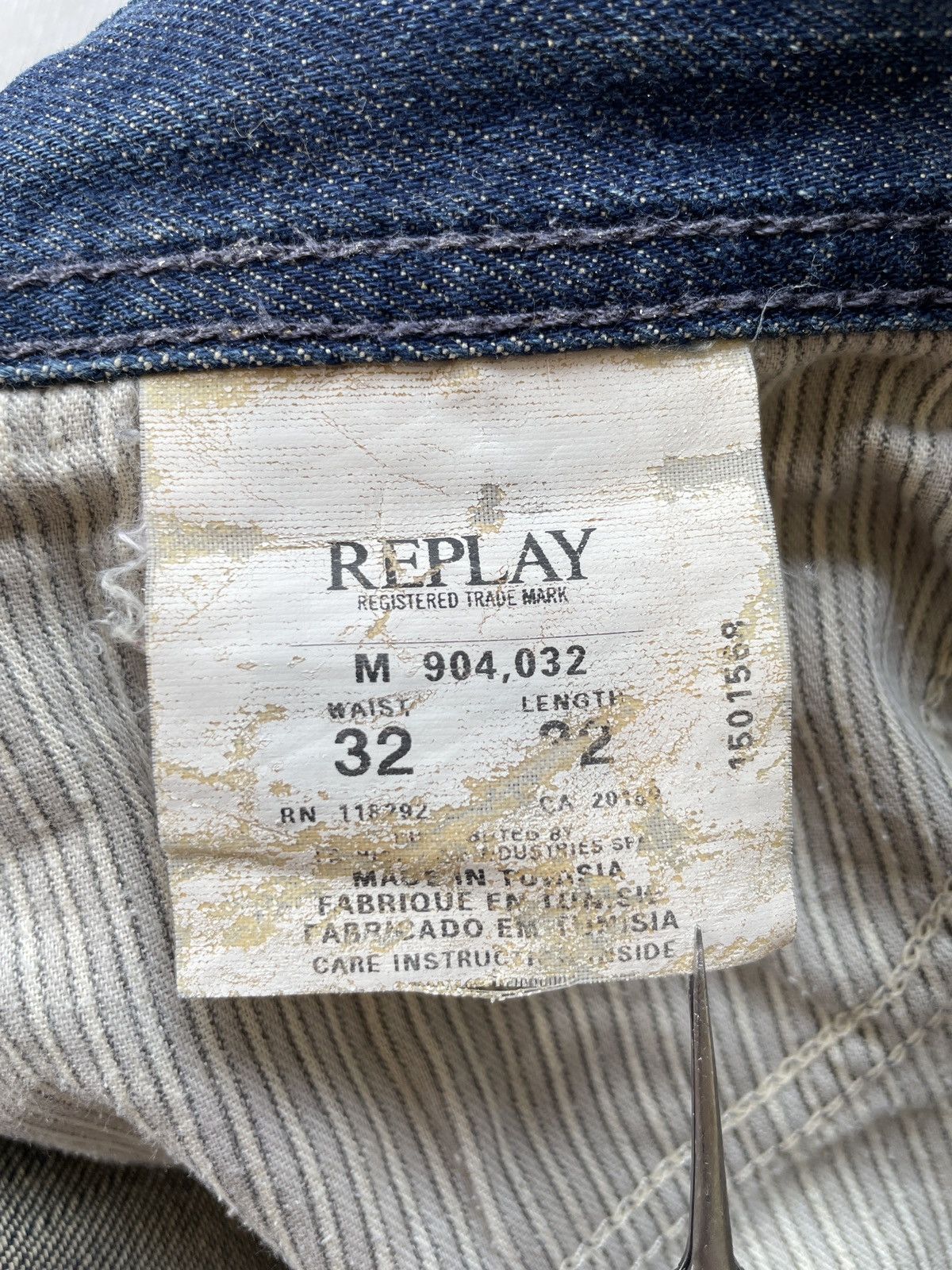 Replay Replay Mijag Jeans Size US 33 - 14 Thumbnail
