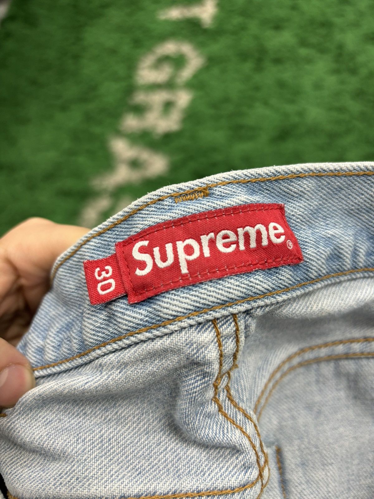 Supreme Supreme denim Jeans Blue 30 Size US 30 / EU 46 - 3 Thumbnail