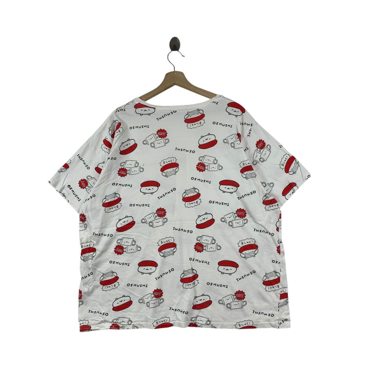 Yeti YABAICHAN YETI VACATIONS Line Characters AOP Tee Shirt Top Size 4XL / US 24-26 - 4 Thumbnail