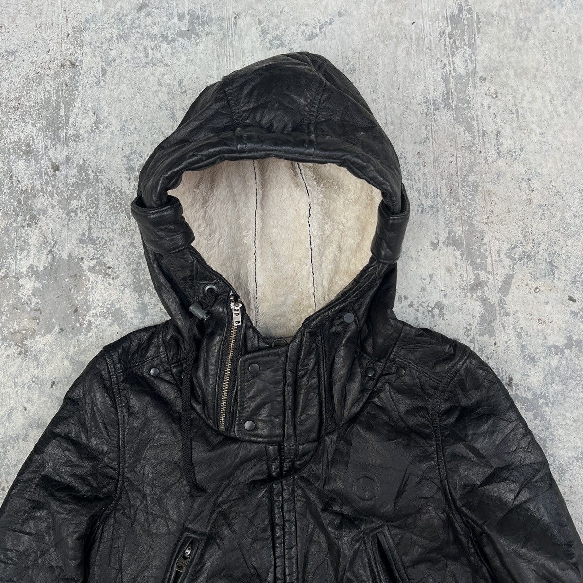 If Six Was Nine L.G.B Leather Riders Jacket reversable Size XXS / US 00 / IT 34 - 3 Thumbnail