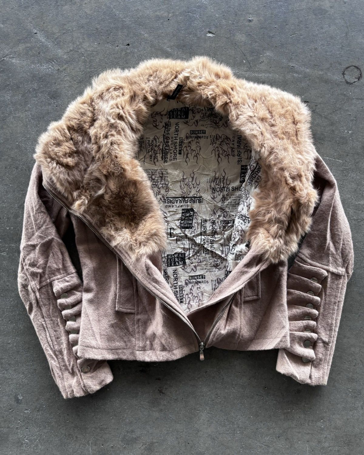 If Six Was Nine Helmut Lang Ekam Lgb Style Fur Assymetrical Jacket Size US M / EU 48-50 / 2 - 5 Thumbnail