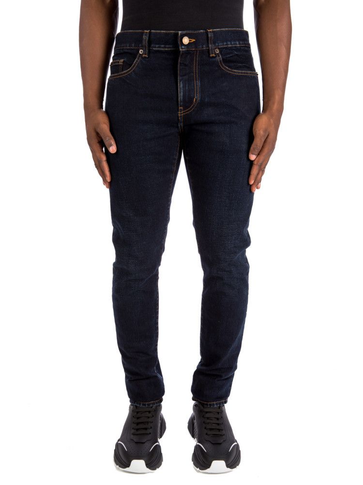o1s1wg110724 Skinny Fit Jeans in Midnight Dark Blue