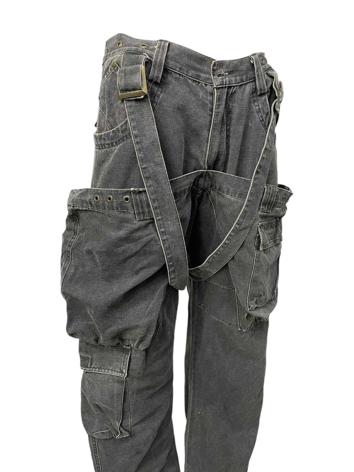 Le Grande Bleu (L.G.B.) × PPFM Vintage Dolce Gabanna Junya Watanabe Style Baggy Loose Cargo Size US 32 / EU 48 - 4 Thumbnail